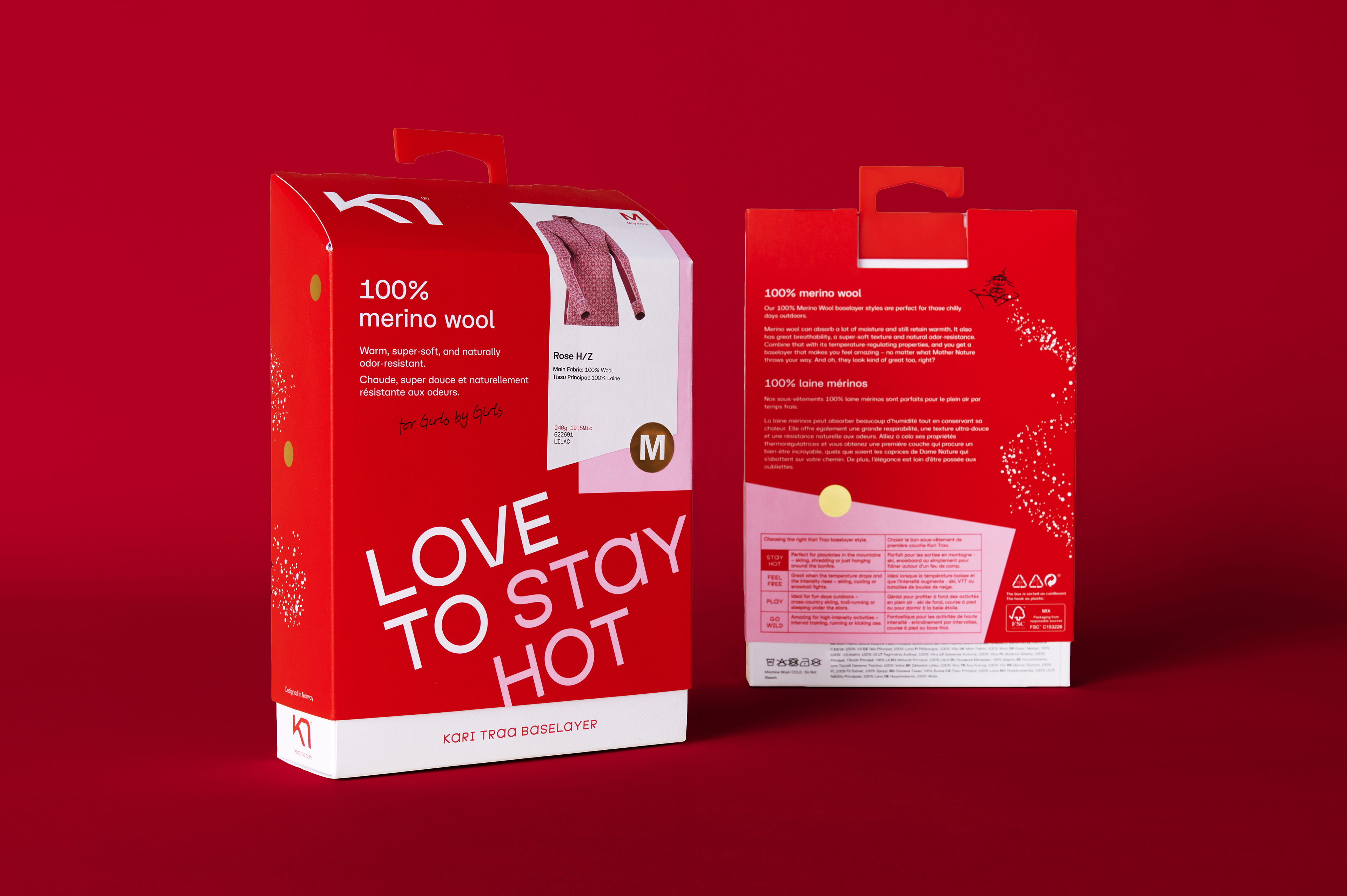 Ko Krne Ak 04 KT emballasje baselayerbox singel Hot