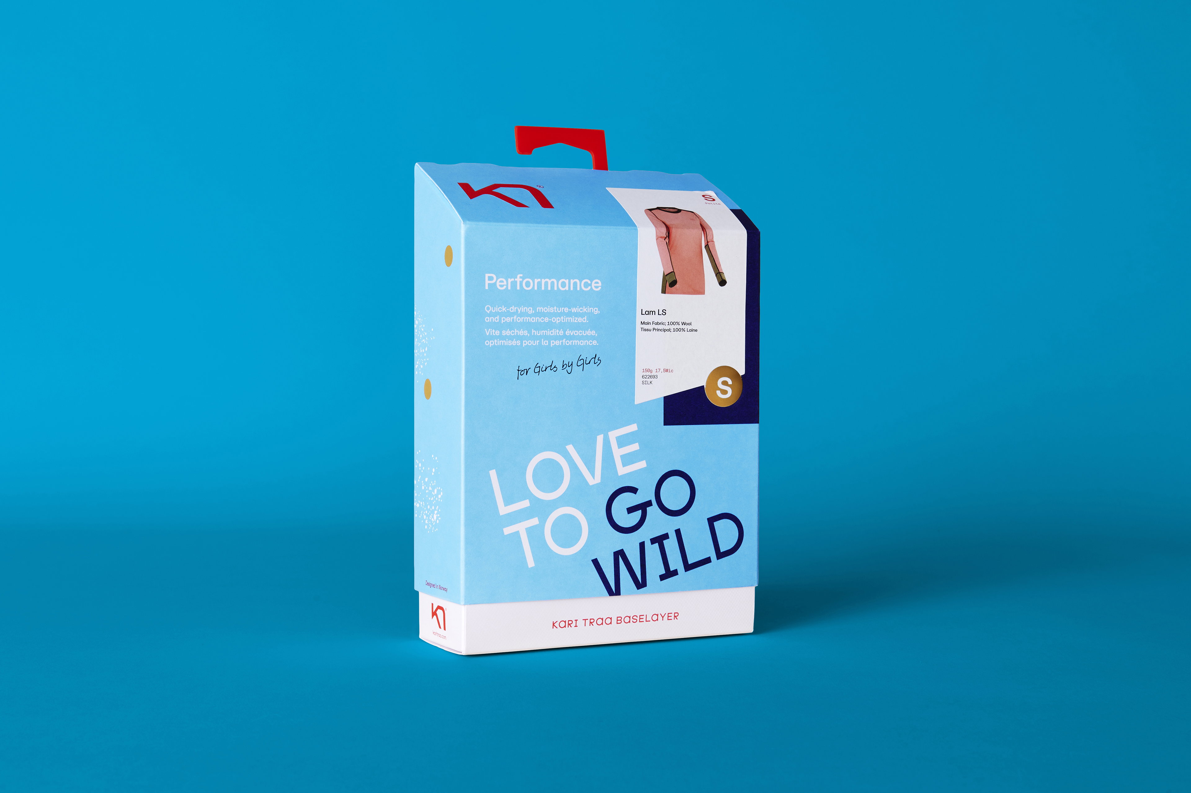 Ko Krne Ak 12 KT emballasje baselayerbox singel Wild
