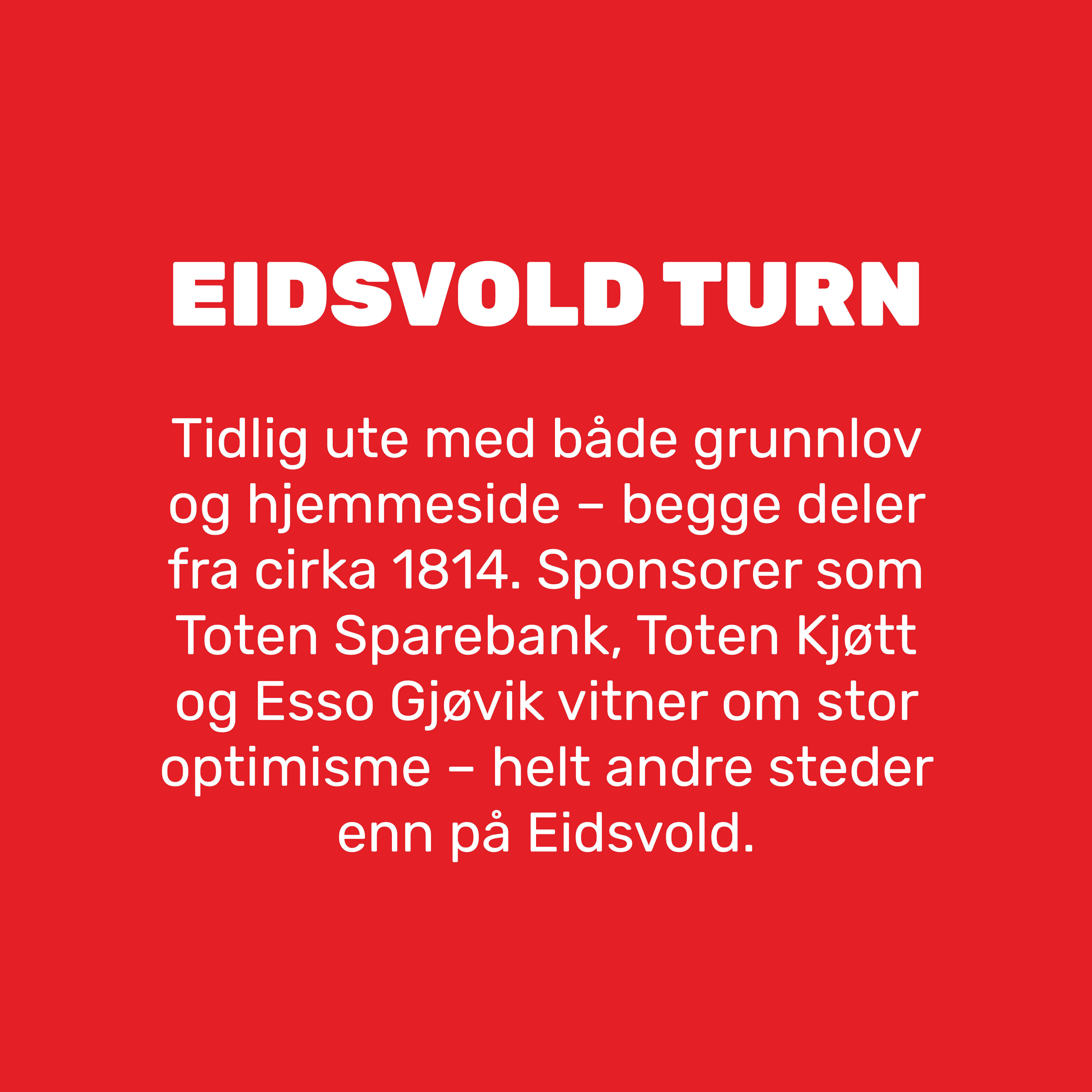 2 Eidsvold Turn