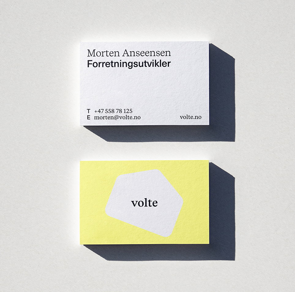 2 Volte business card S