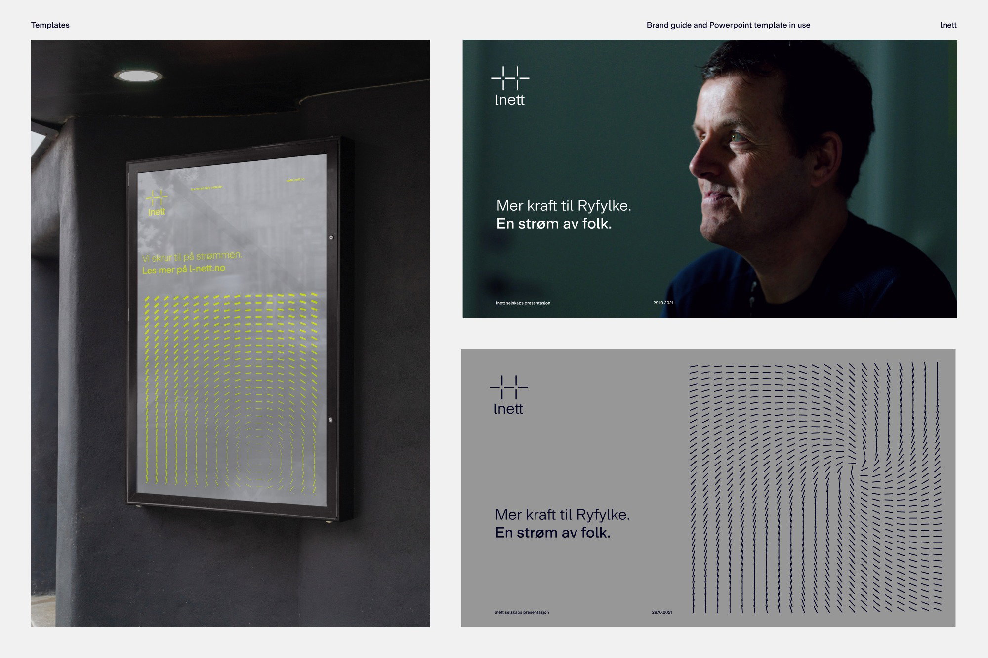 5 design digitale flater Fasett med Lnett Pattern generator for Lyse Lnett