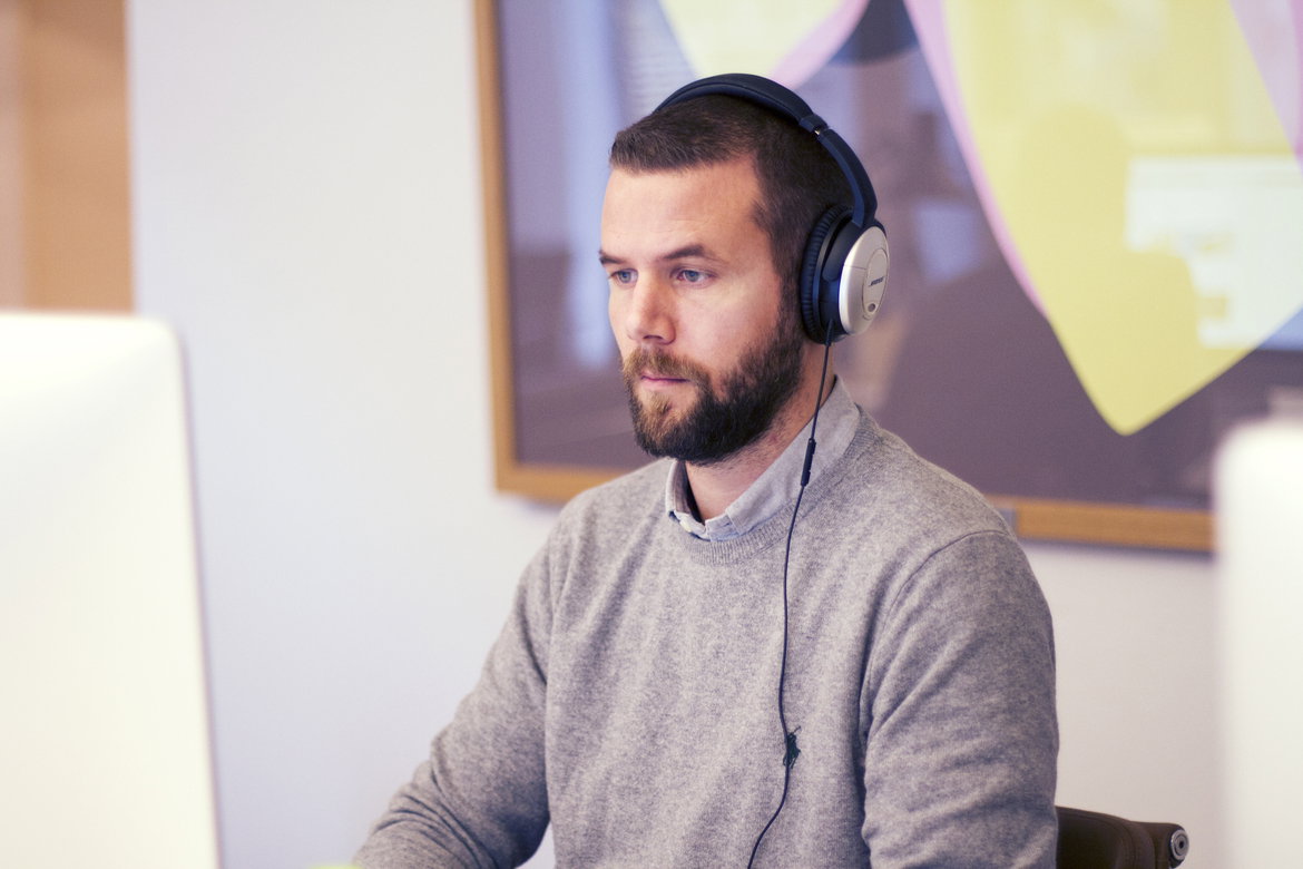 Designer Christian Solemsli Lauritzen.