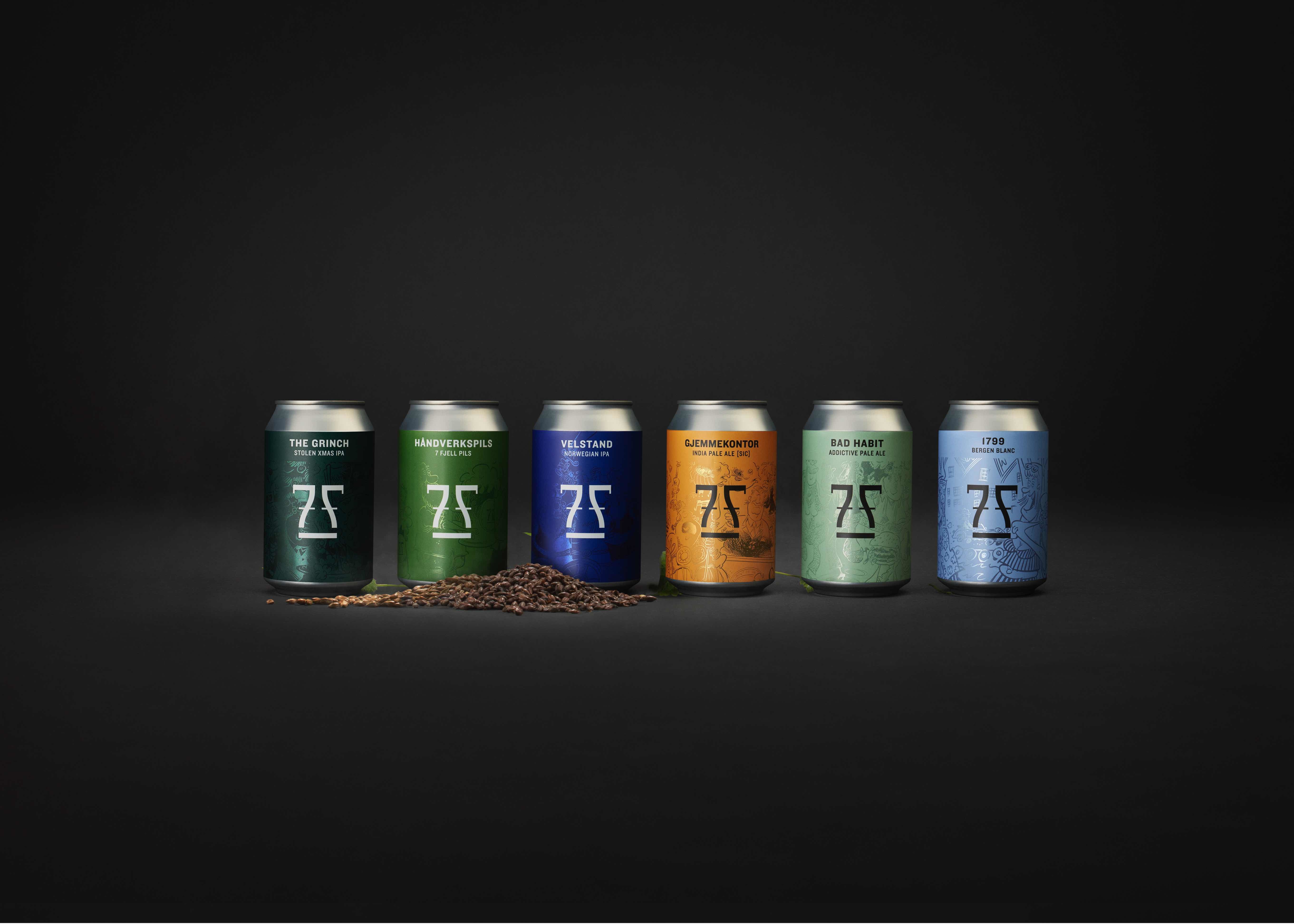 7 Fjell Cans Lineup