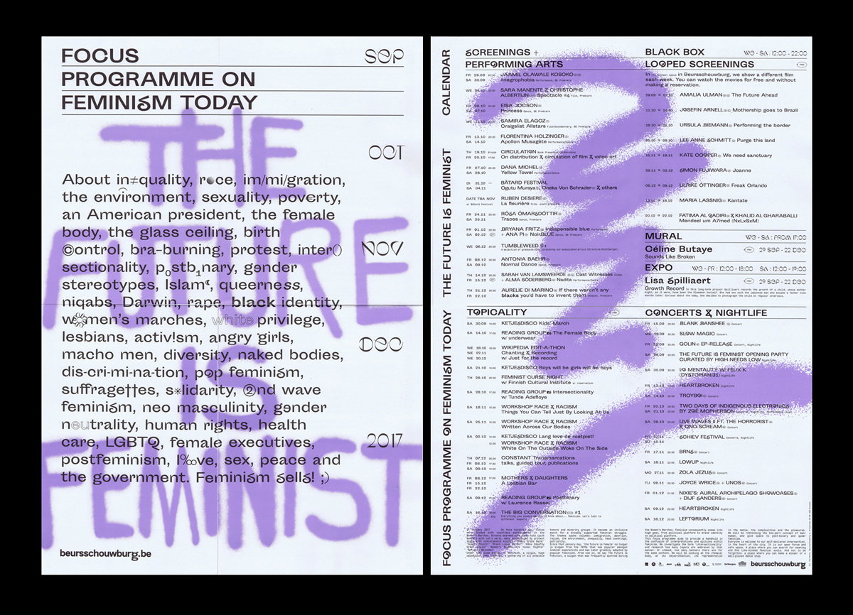 9 Atelier Brenda Amelie Bakker Sophie Keij Nana Esi Beursschouwburg The Future is feminism 1200