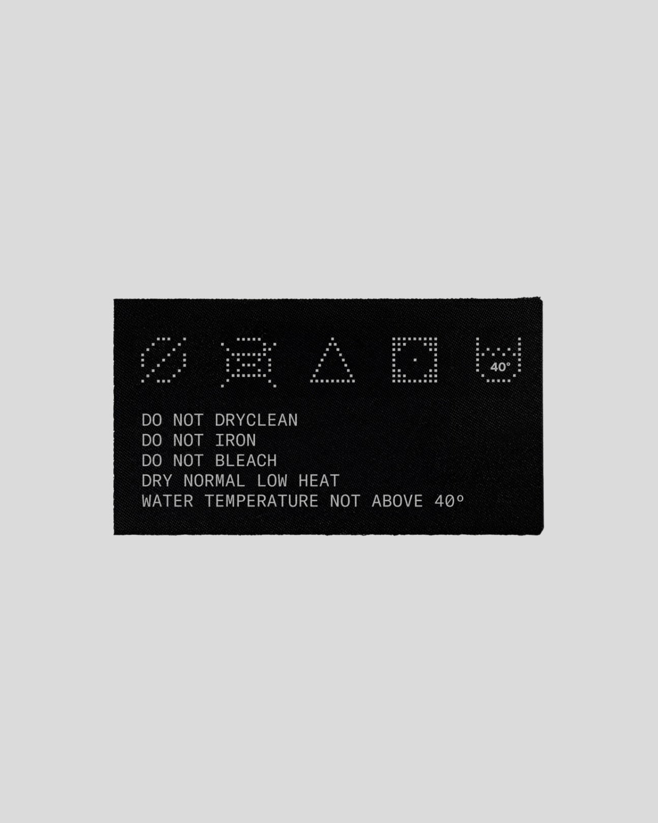 9 Plus58 carelabel