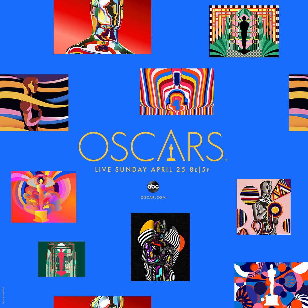 93 Oscars KA Poster Square 1080x1080 Blue