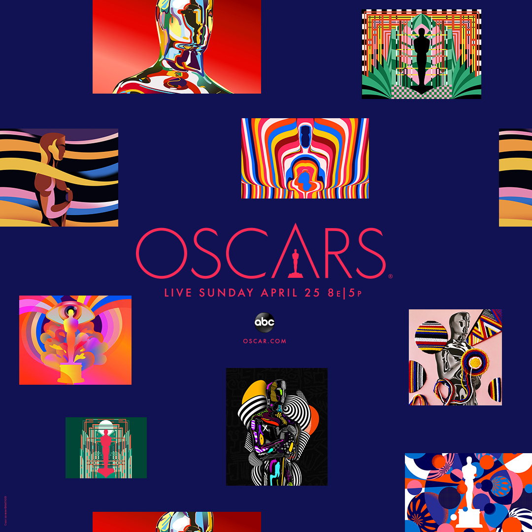 93 Oscars KA Poster Square 1080x1080 Navy
