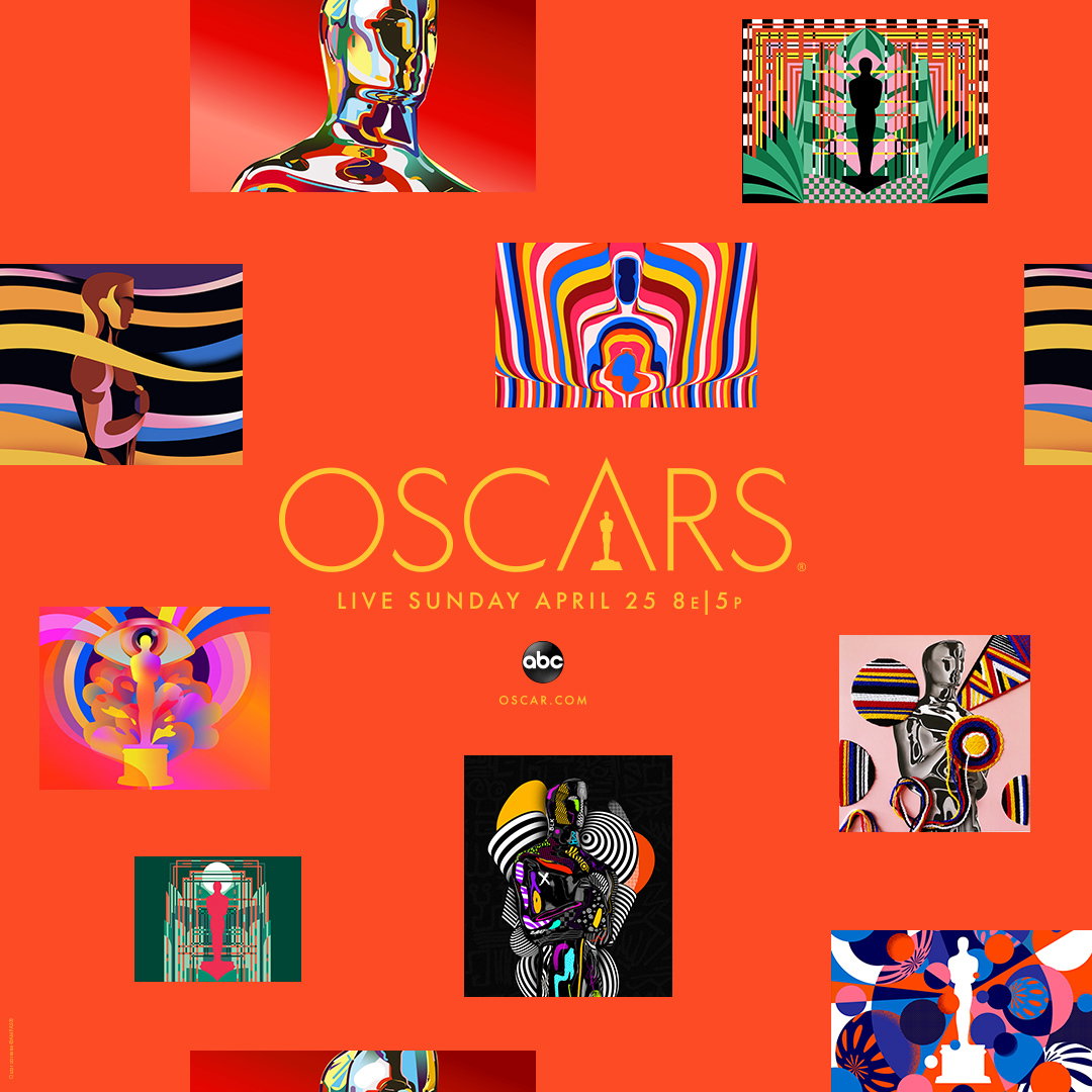 93 Oscars KA Poster Square 1080x1080 Orange