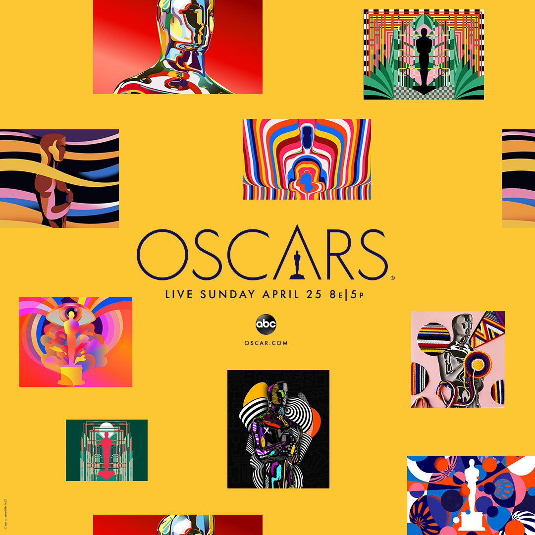 93 Oscars KA Poster Square 1080x1080 Yellow