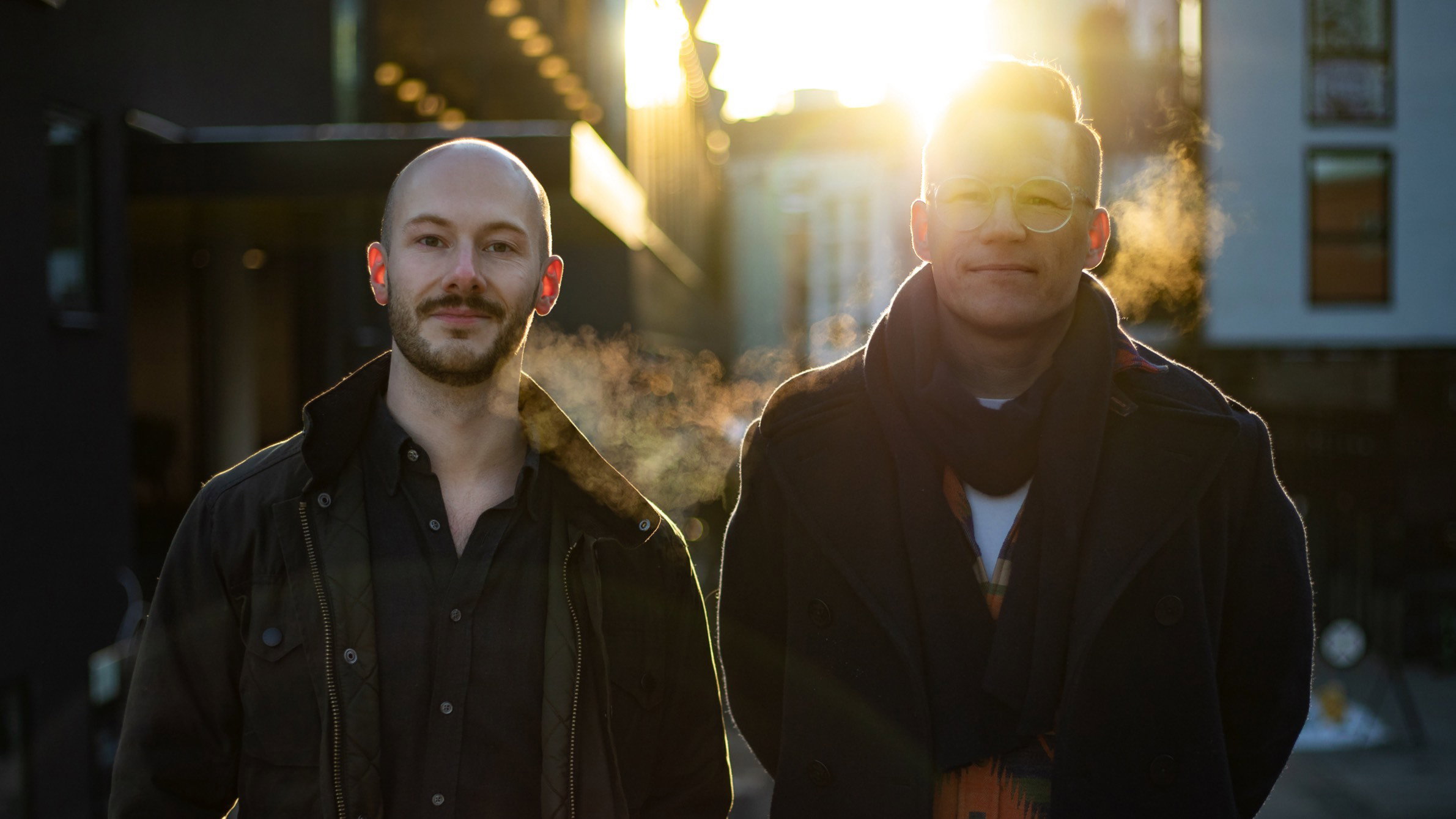 Aleksander Steinsvik og Lars Eia Kirkholm