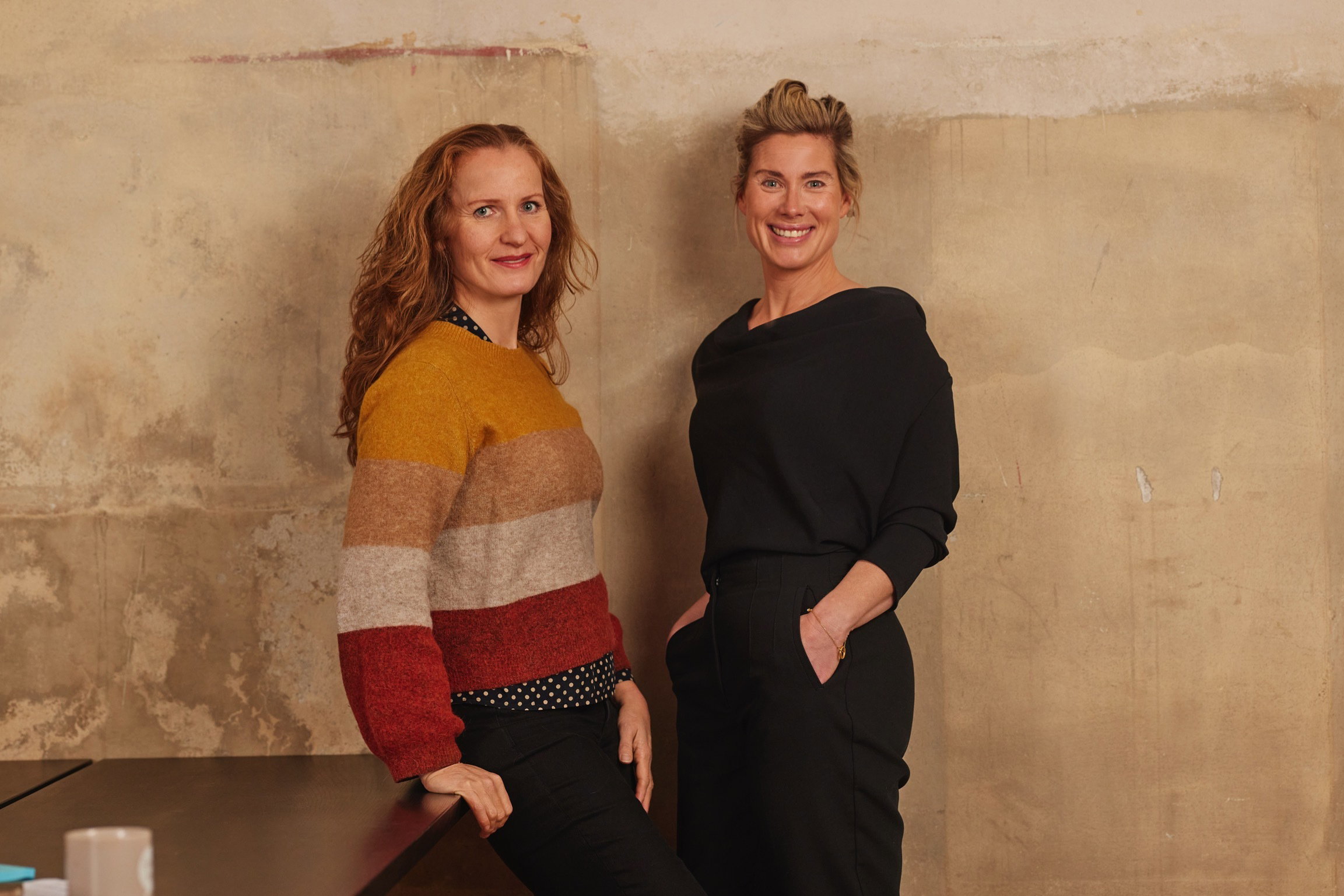 Anna Gutto og Caroline Mathisen