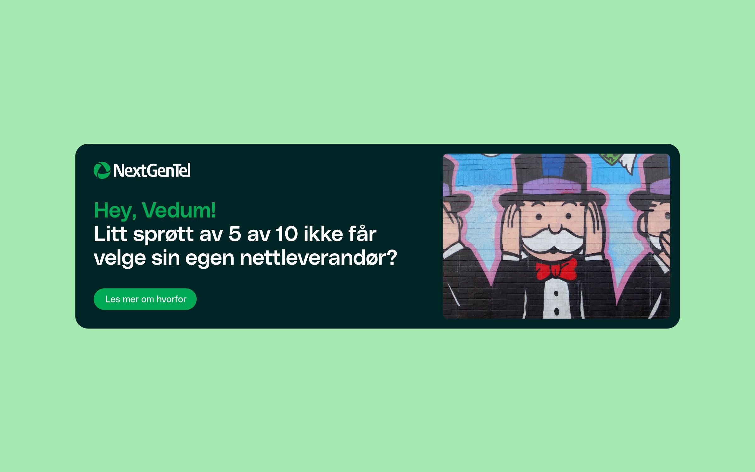 Annonse fra vinnerkampanjen 2