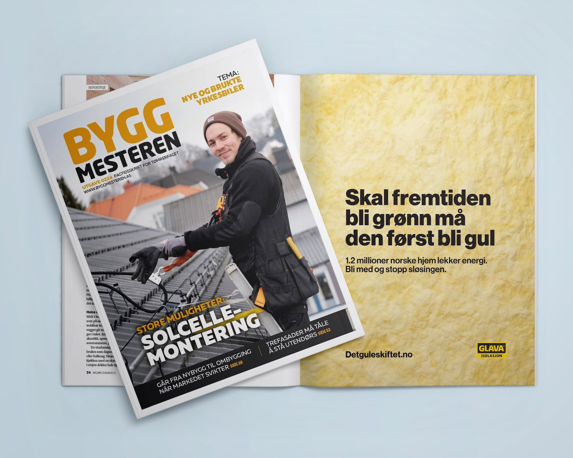 Annonse byggmesteren