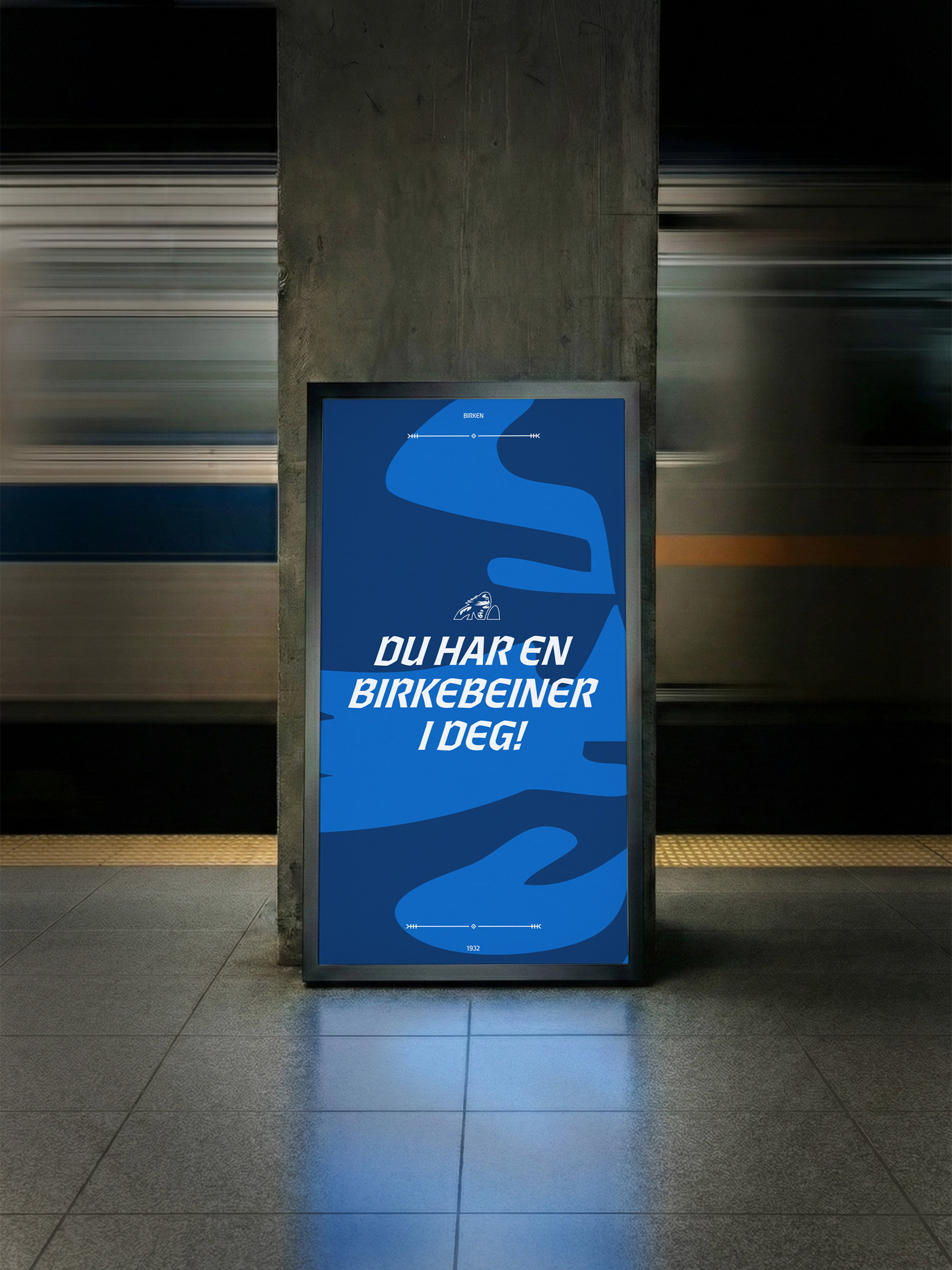 Birken Mockup Signboard T Bane