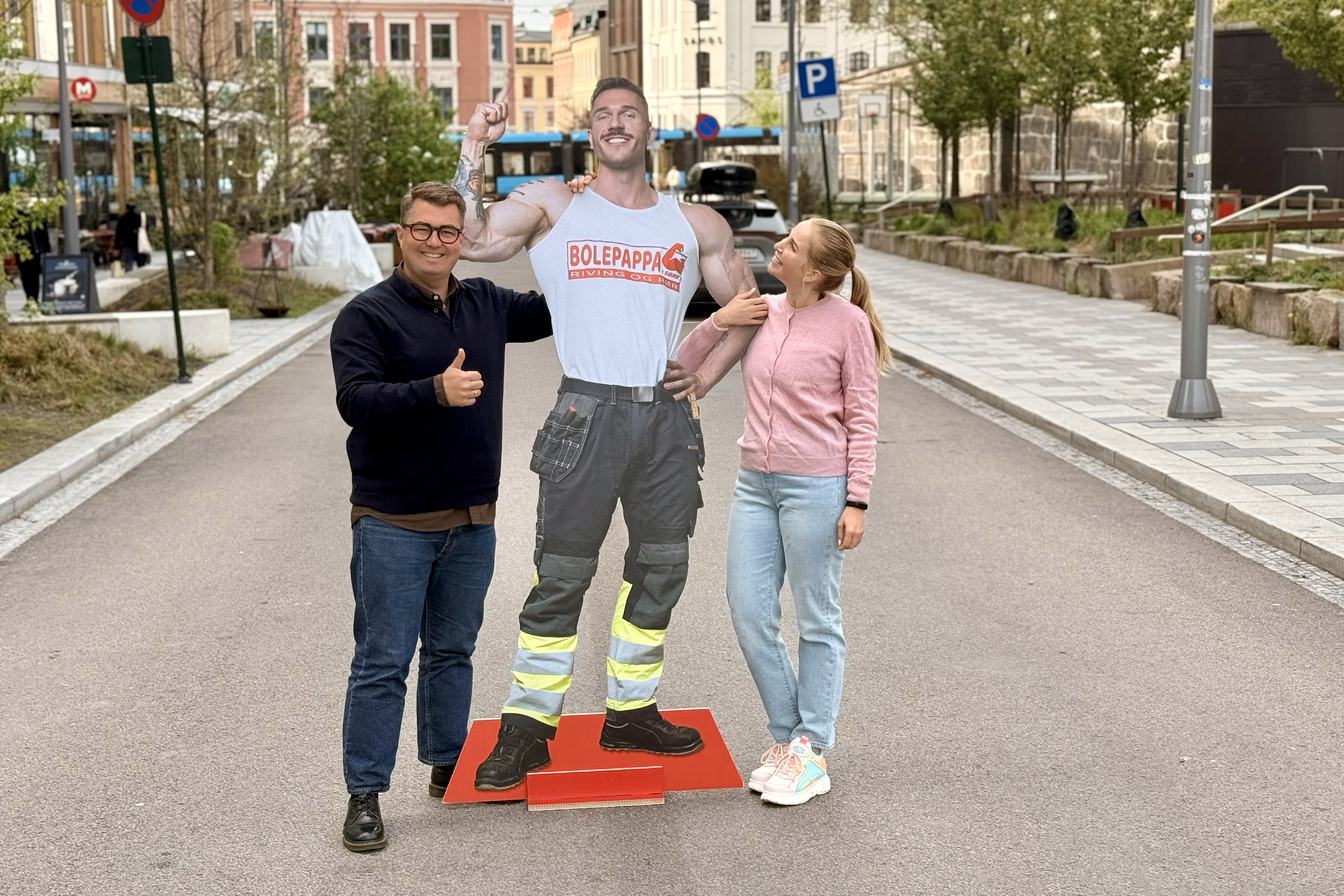 Boligmappa med bolepappa