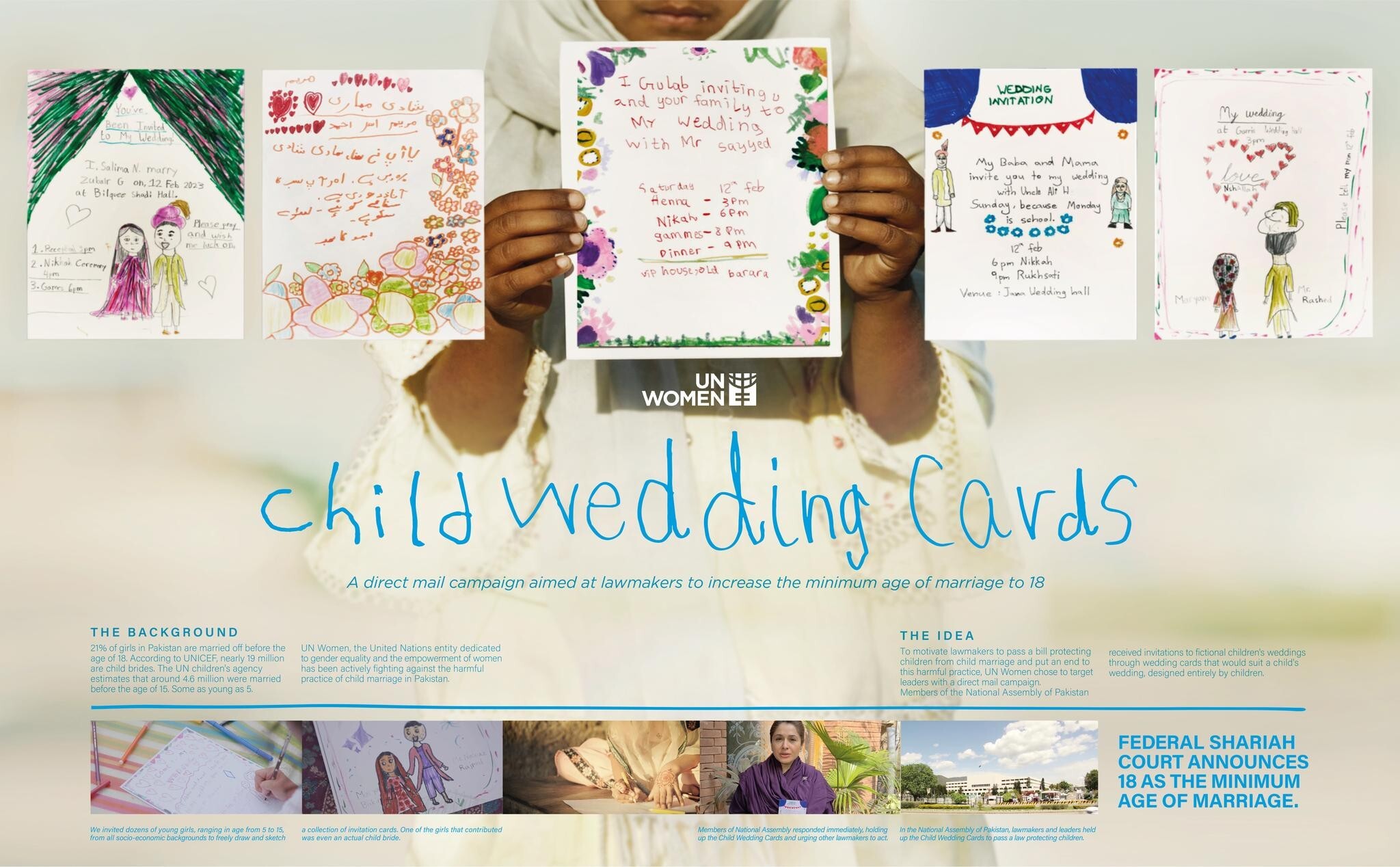 Child Wedding Cards