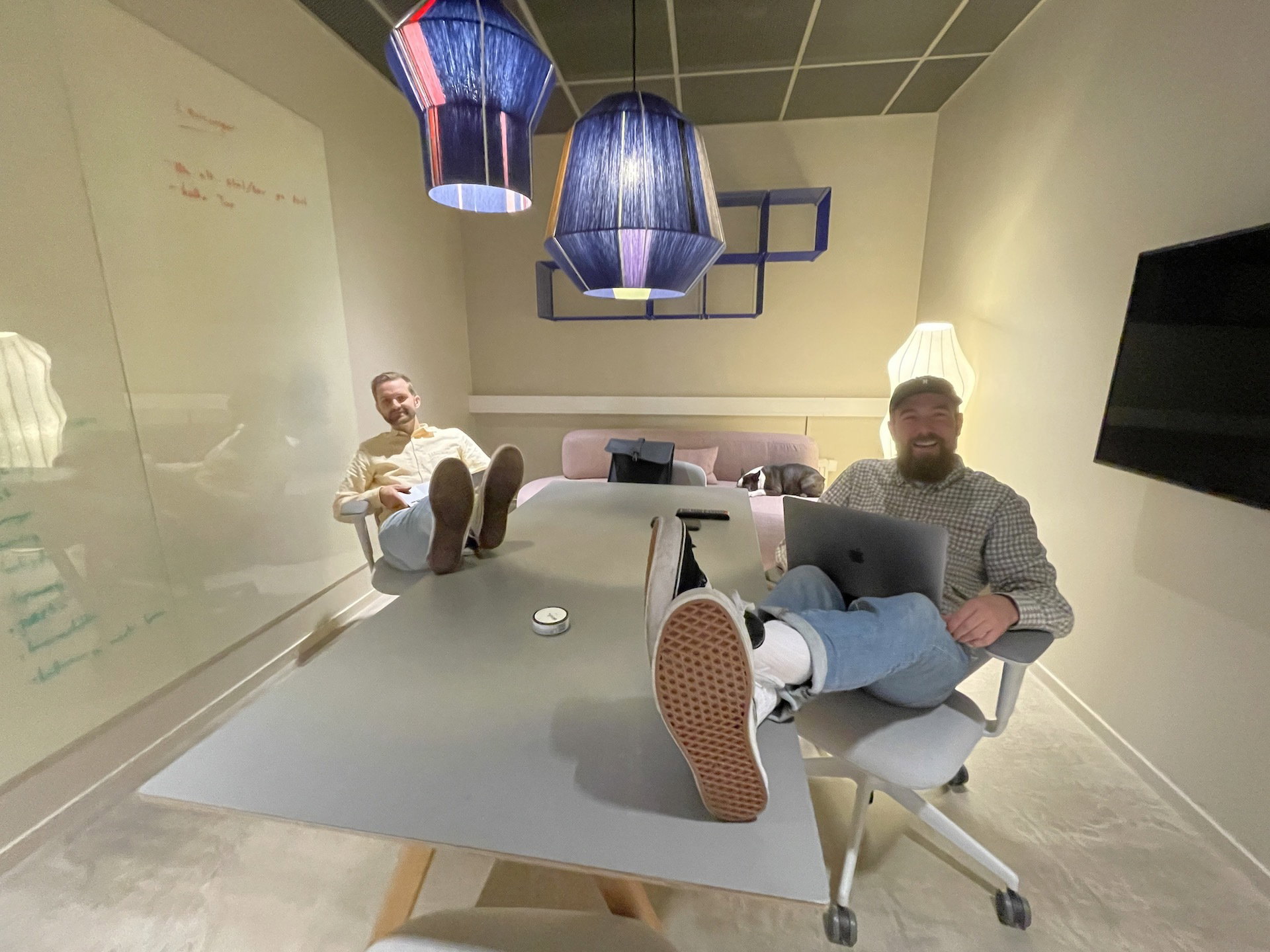 Christian Rusch Lindvik og Daniel Eraker