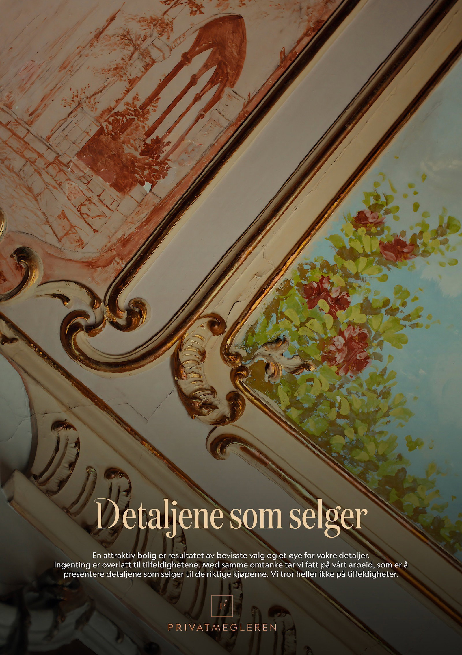 Detaljene som selger rosetak