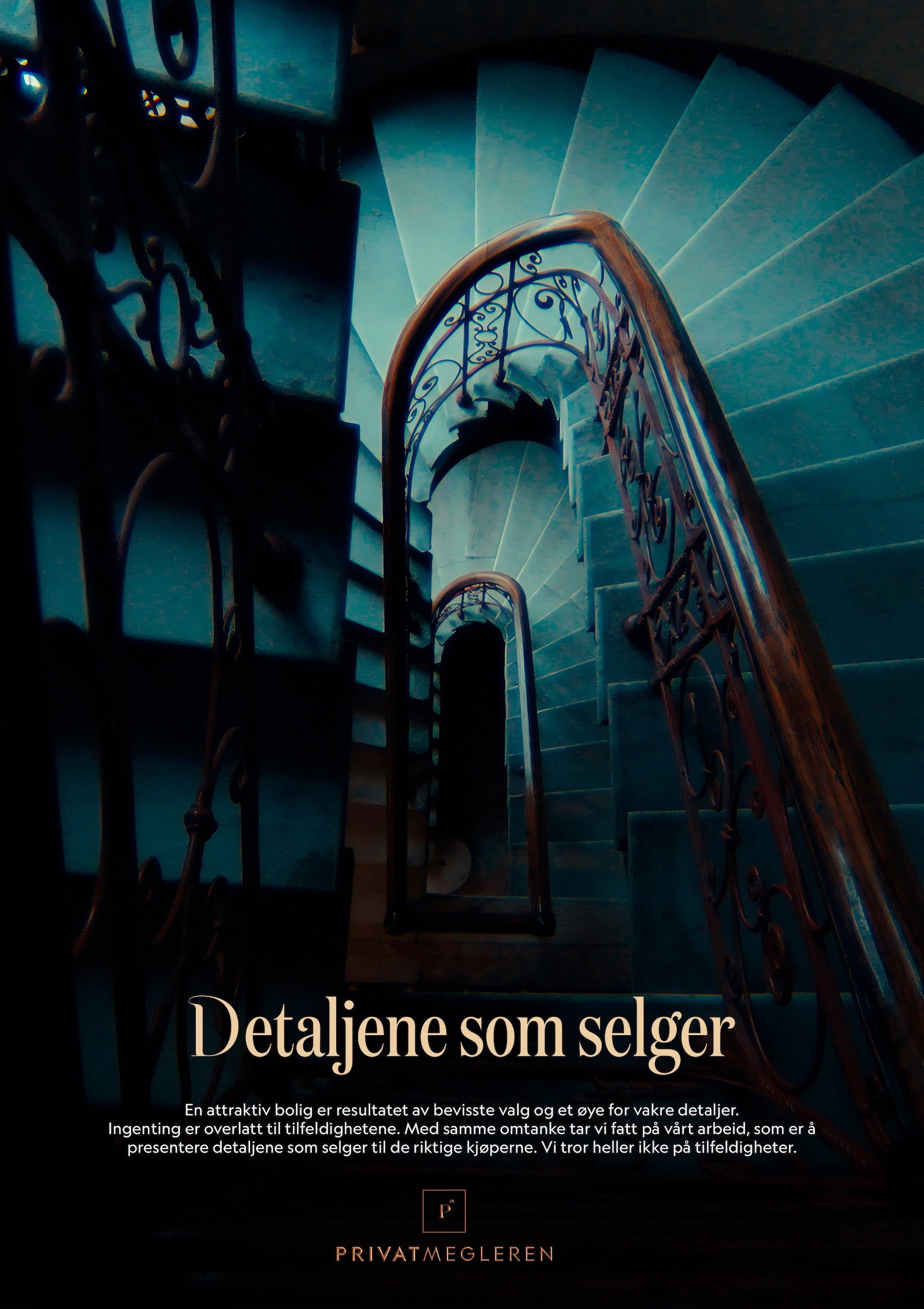 Detaljene som selger trapp