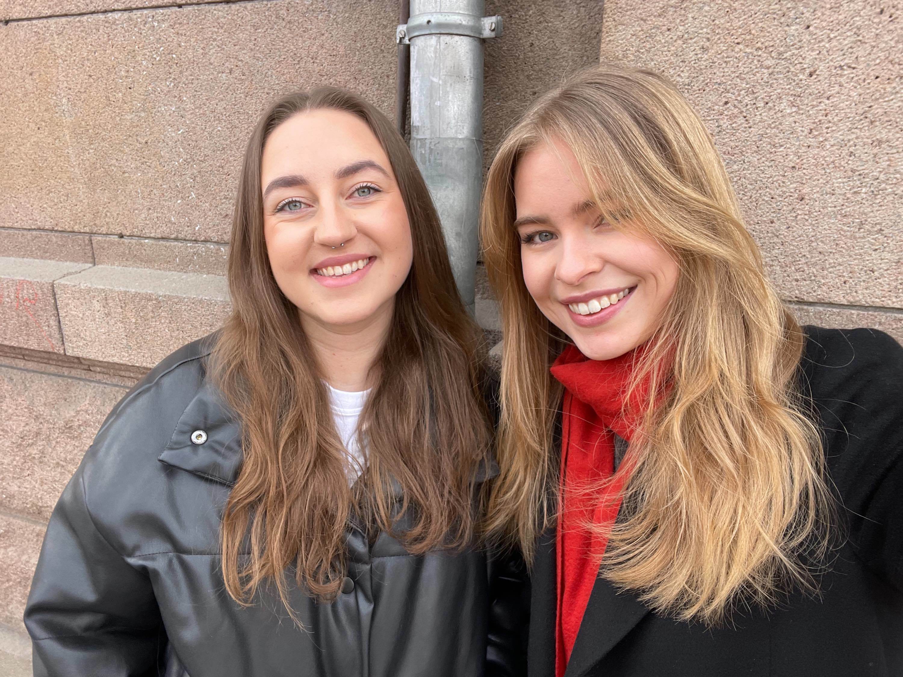 Eliza Mackowiak og Julia Gjerland Asperøy