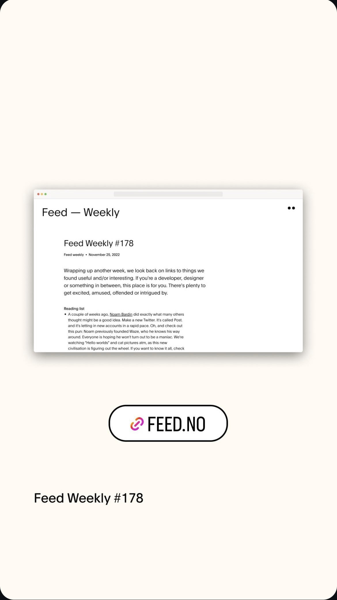 Feed
