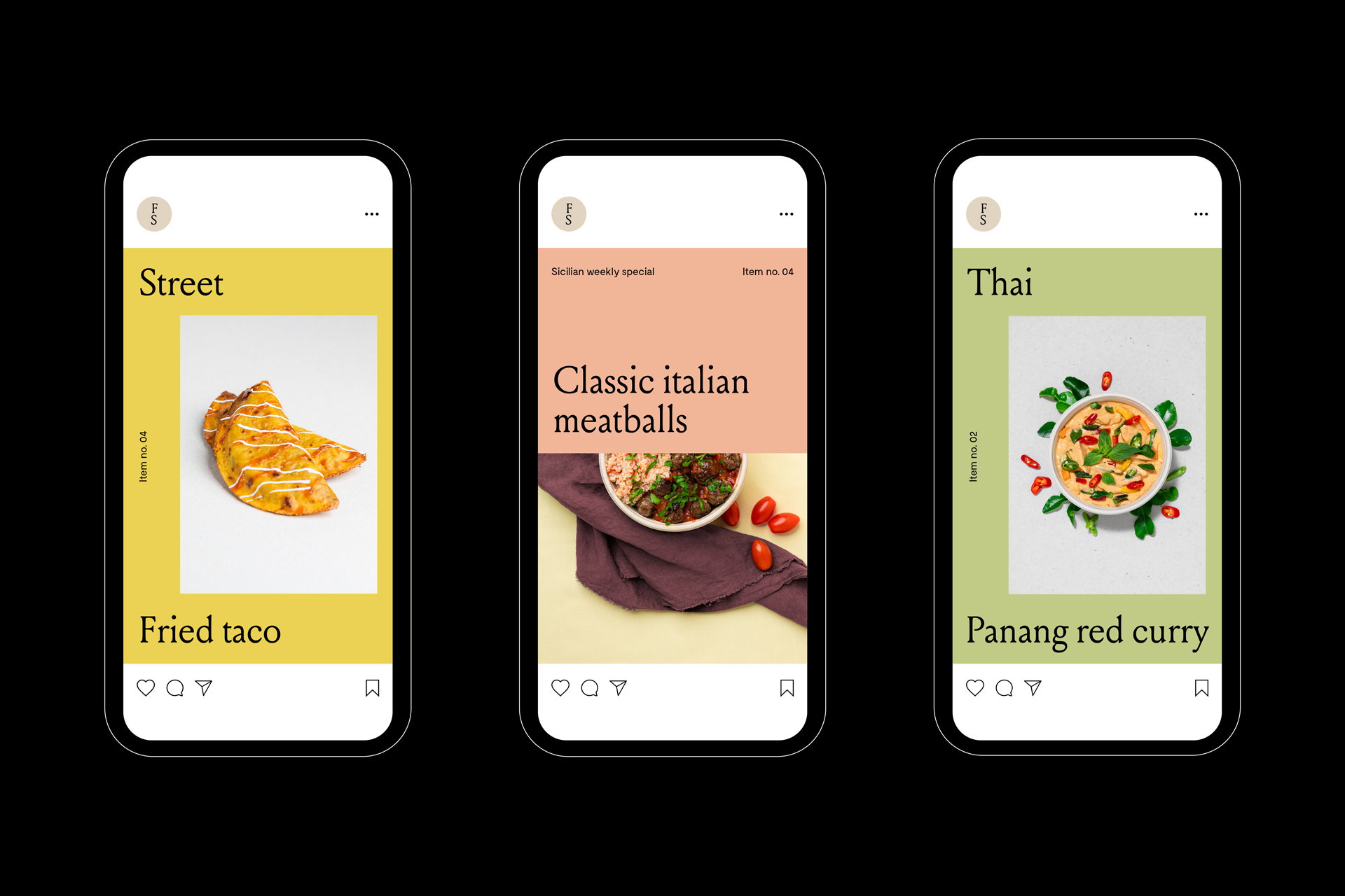 Food Society Social Posts