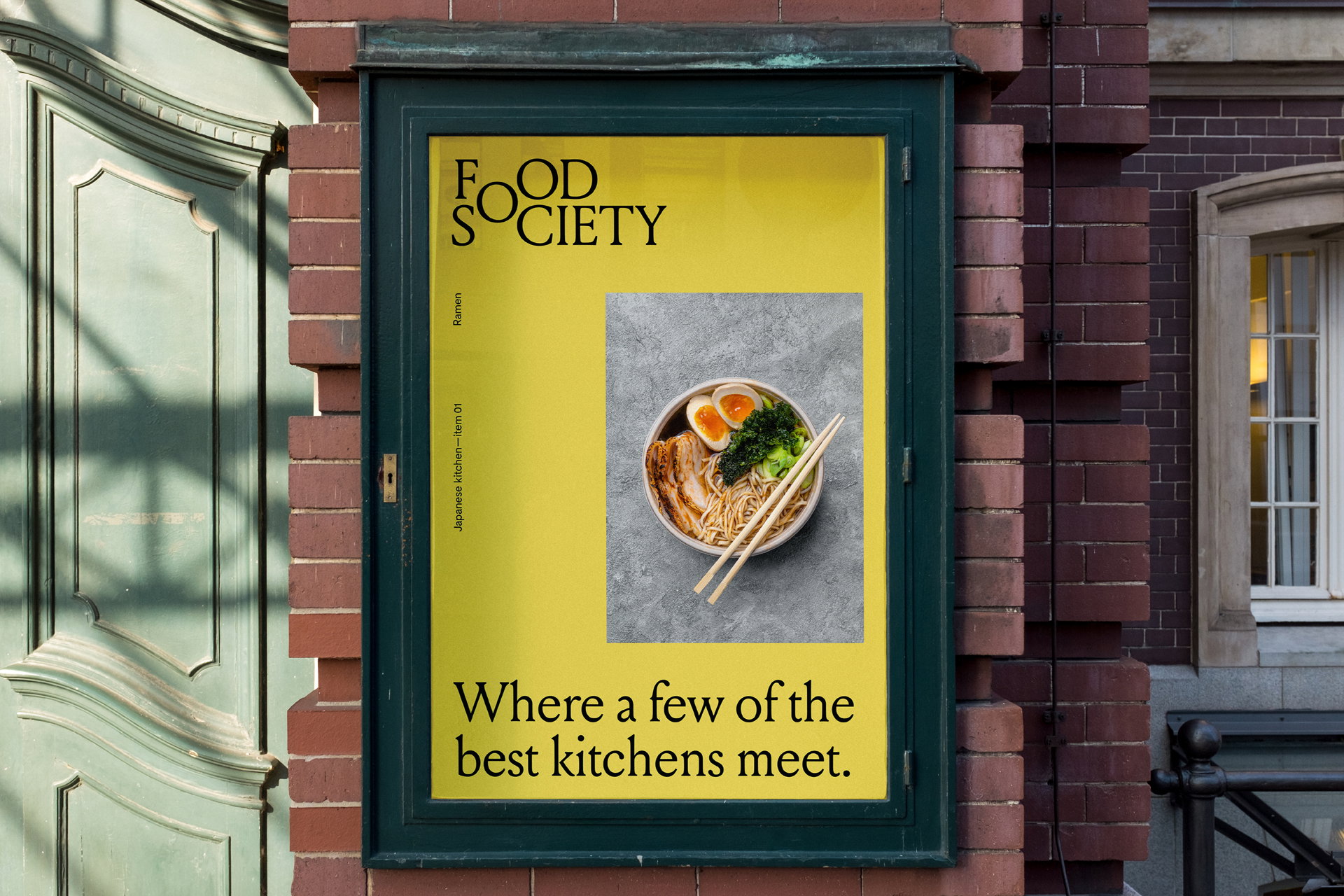 Food Society Street Poster 01