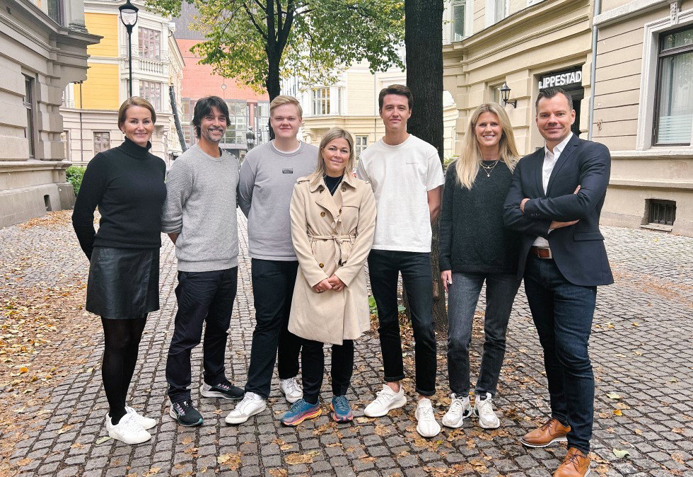 Foto av vinnerteamet