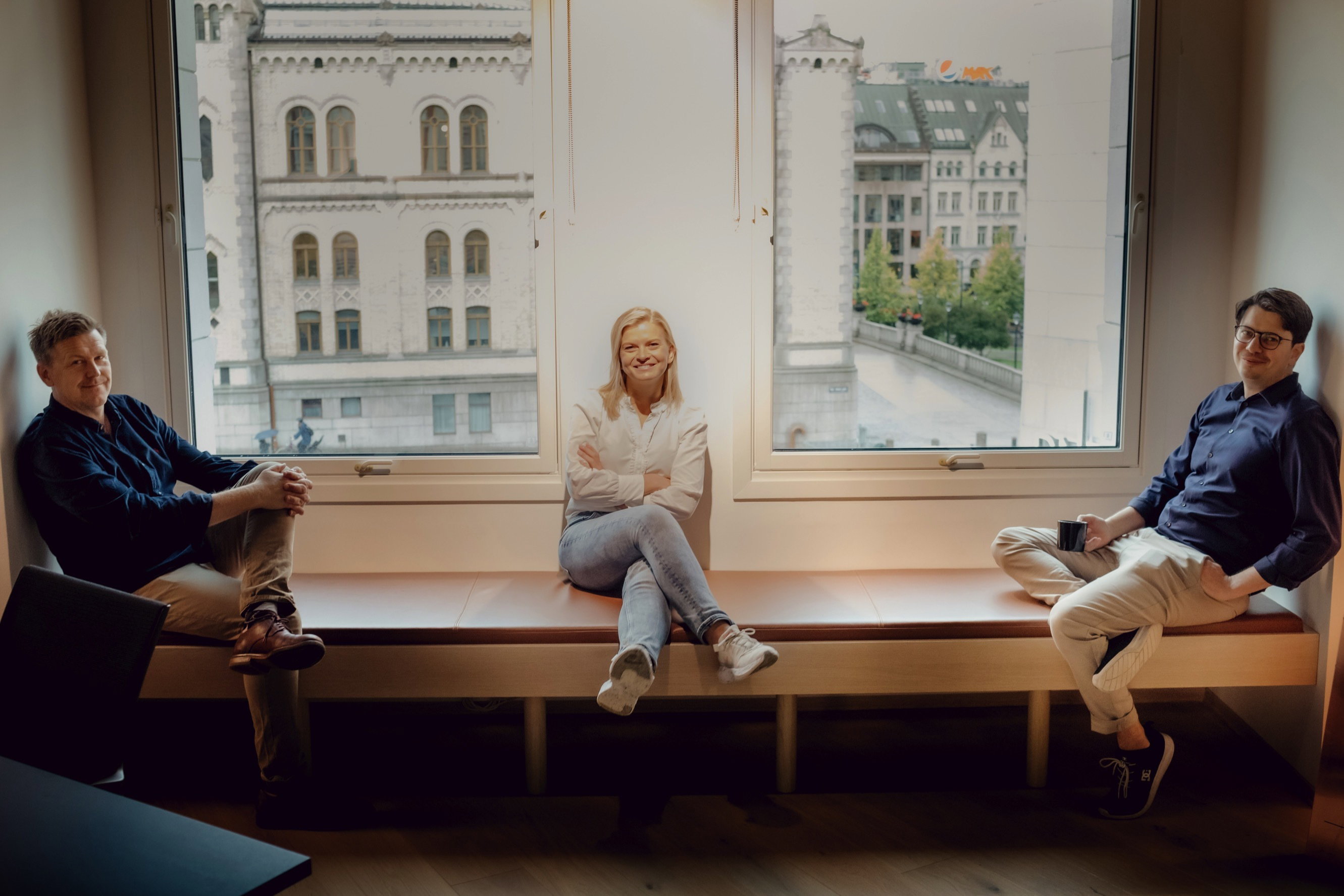 Fv Jørgen Bjerke Christine Bakken og Eivind Hammer Myhre 2