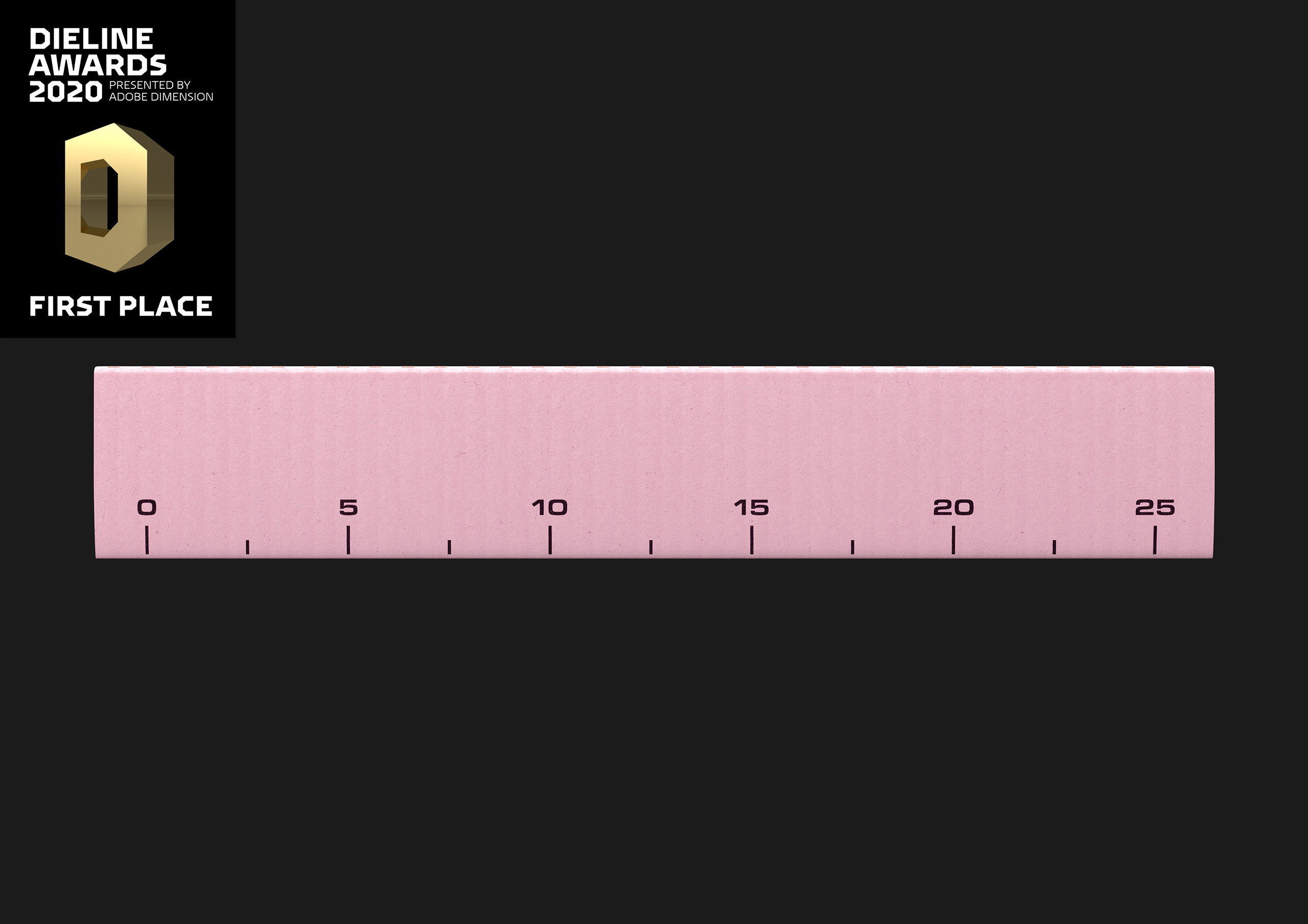 Goods Mano Pizza Box Ruler