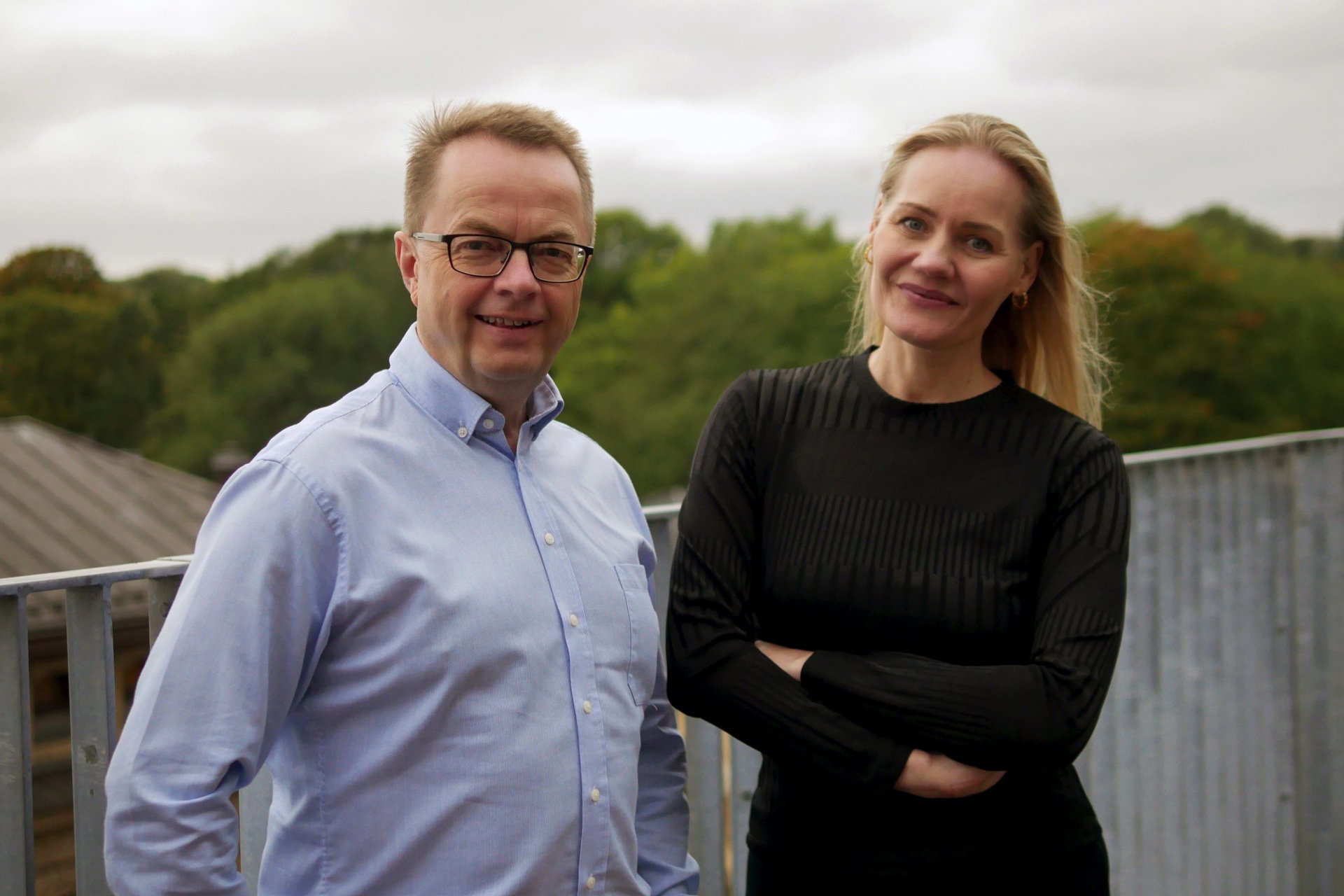 Harald Eide Fredriksen og Camilla Gare