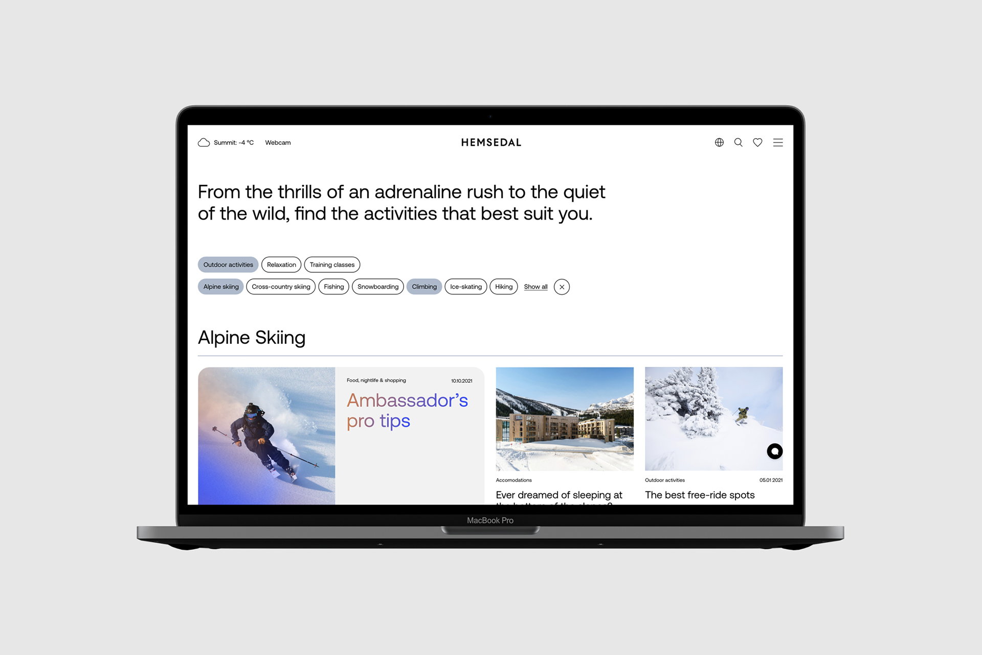 Hemsedal Website Flat03