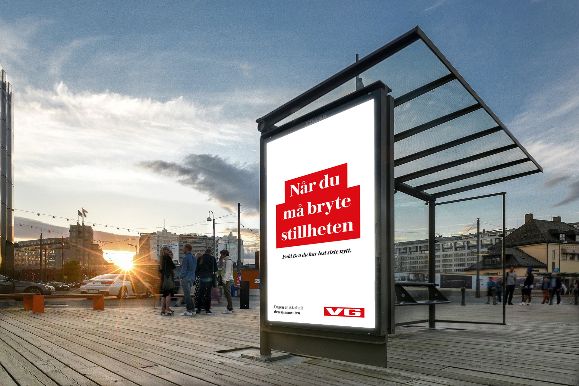 JC Decaux Digital adshel 1