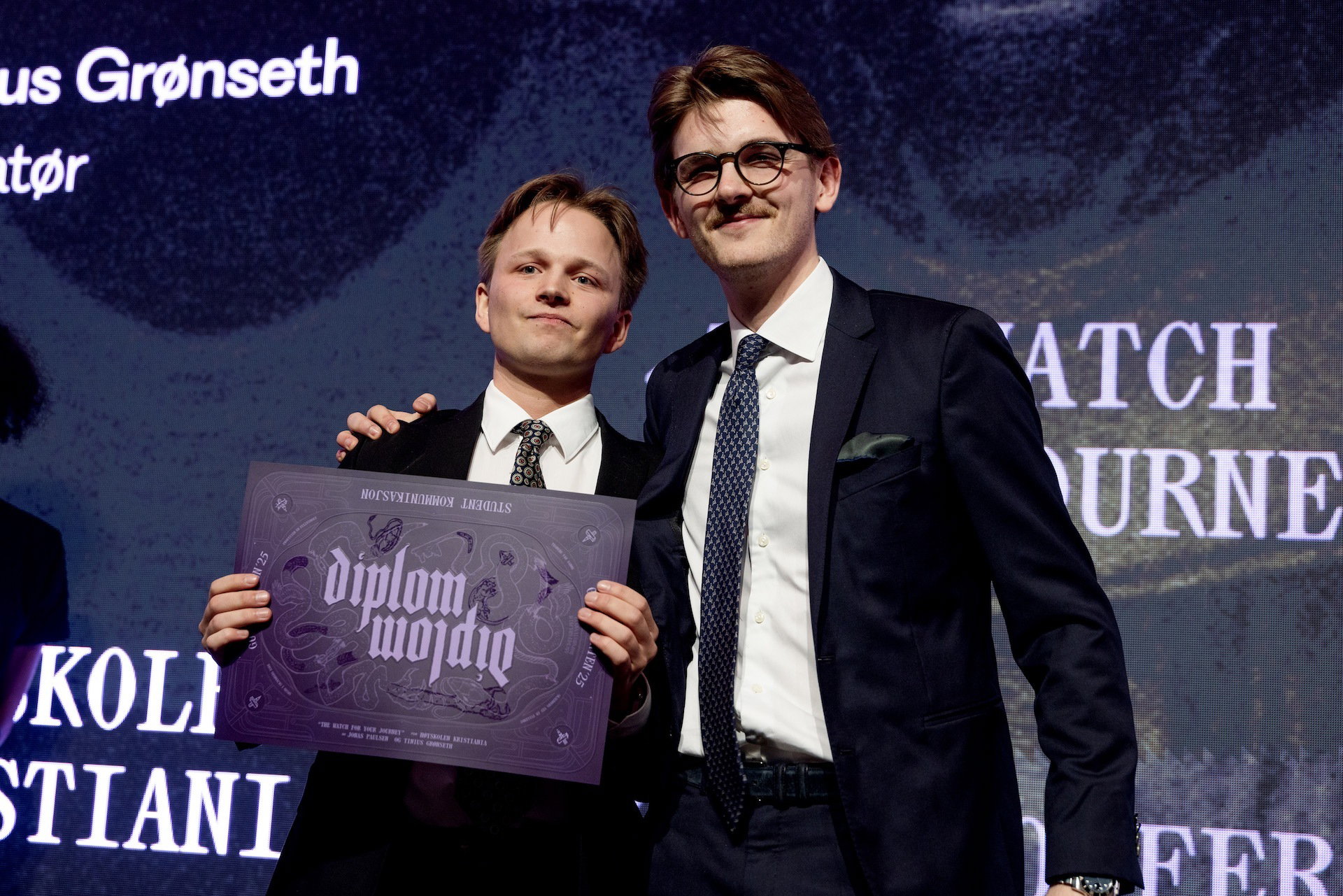 Jonas Paulsen og Tinius Grønseth