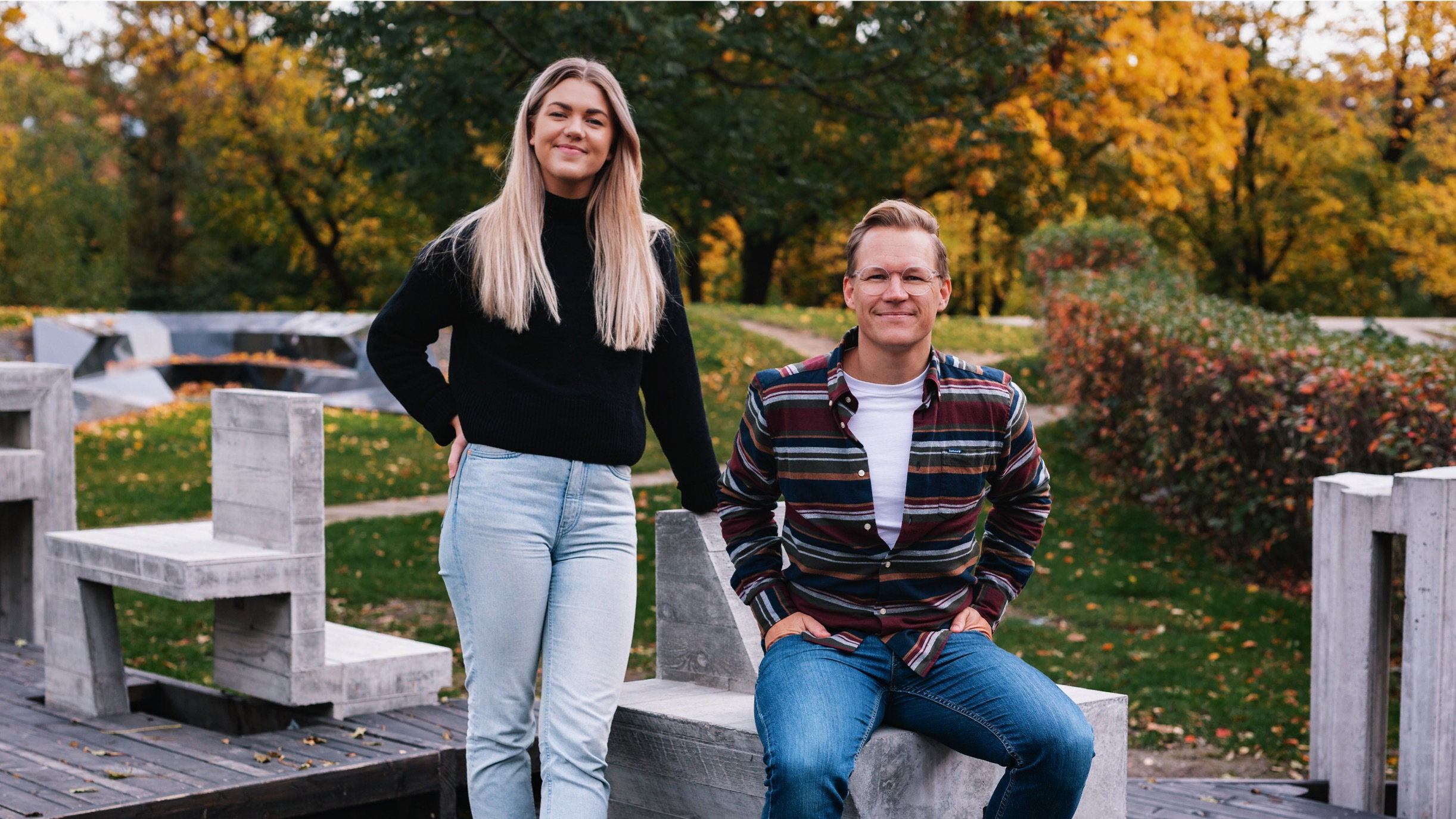 Julie Kjær og Lars Eia Kirkholm