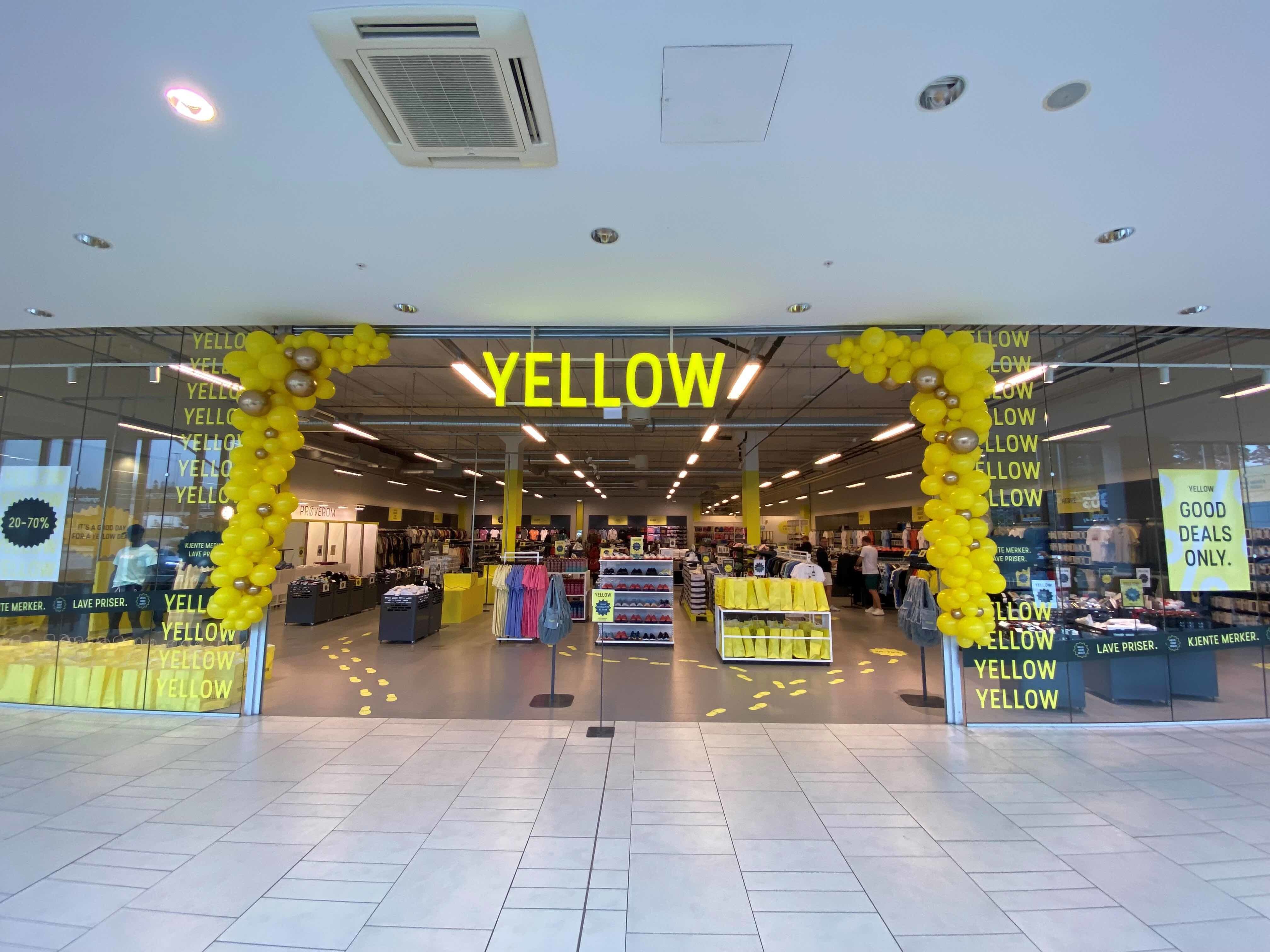 Kreativt Forum Yellow Butikkfront