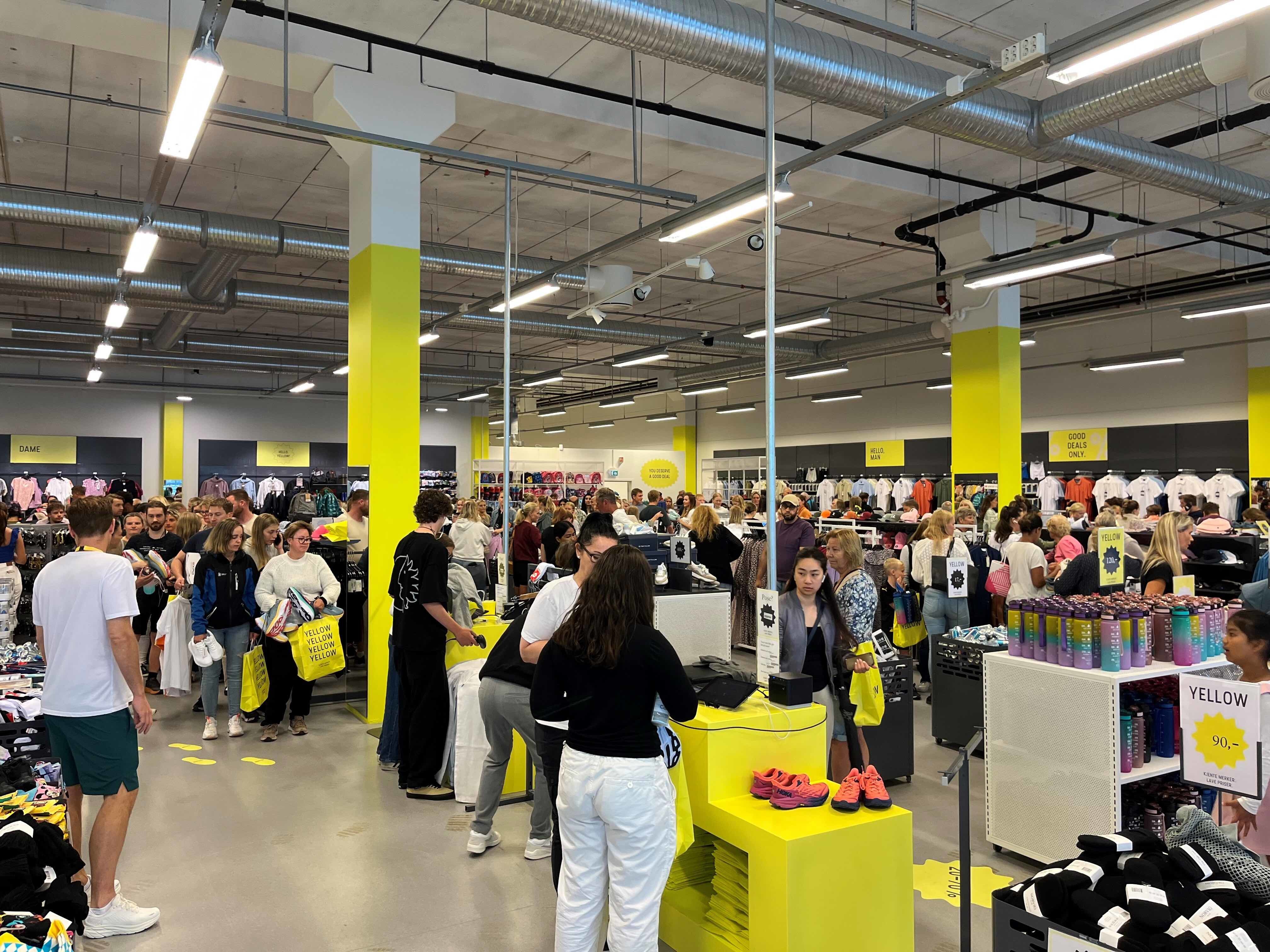 Kreativt Forum Yellow Butikkhandel