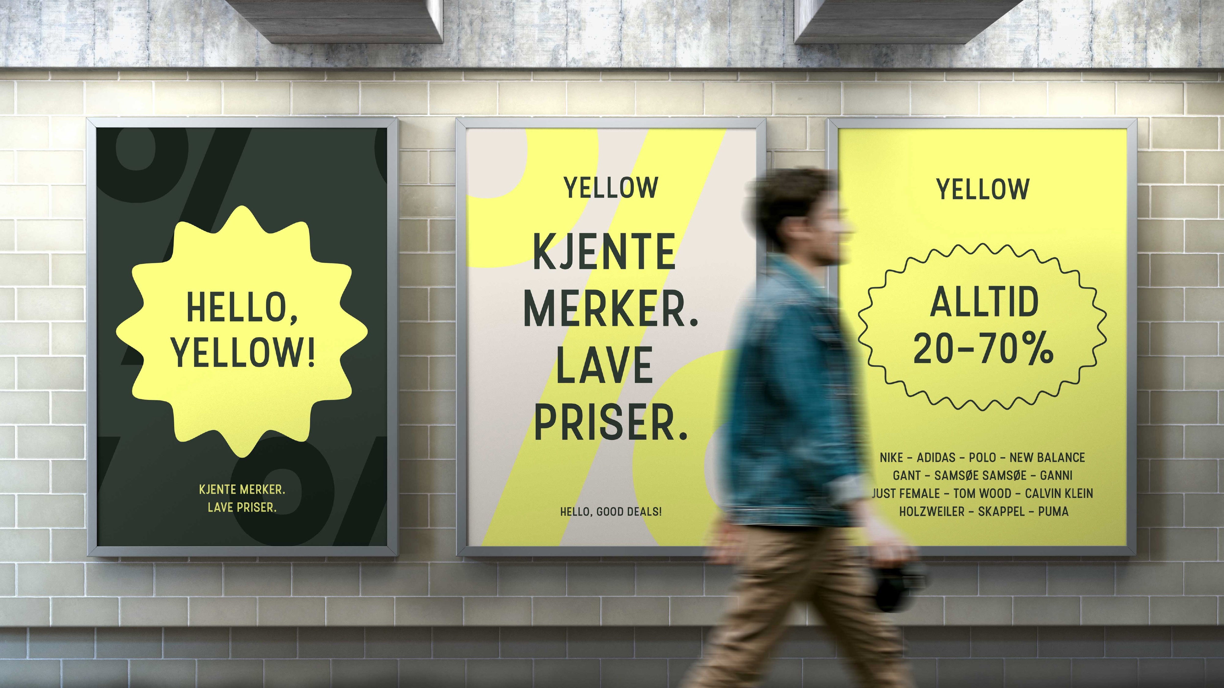 Kreativt Forum Yellow Visuell identitet 14