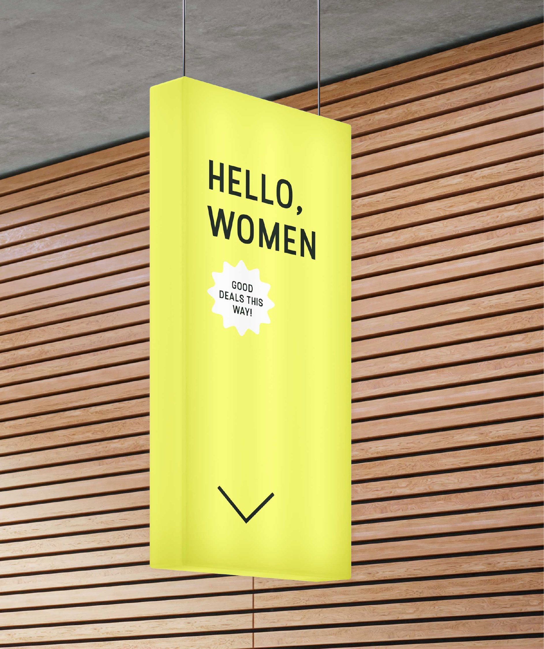 Kreativt Forum Yellow Visuell identitet 8