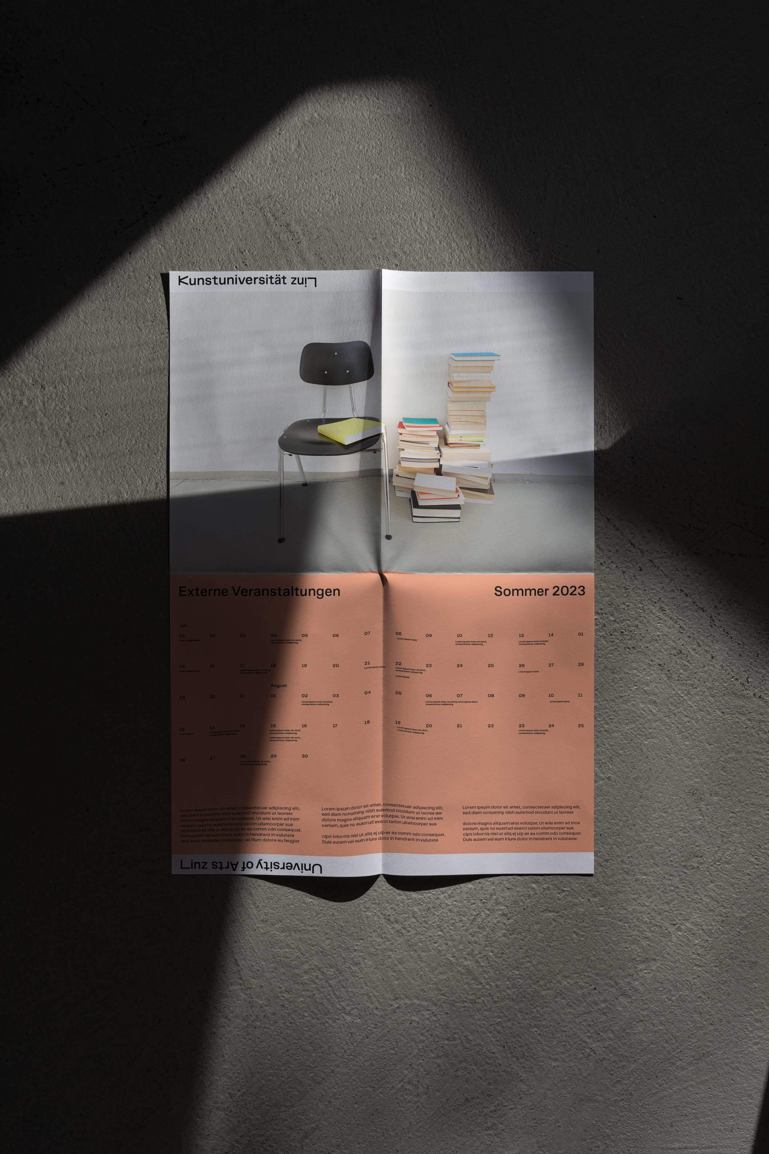 Kunstuni Linz Kalender