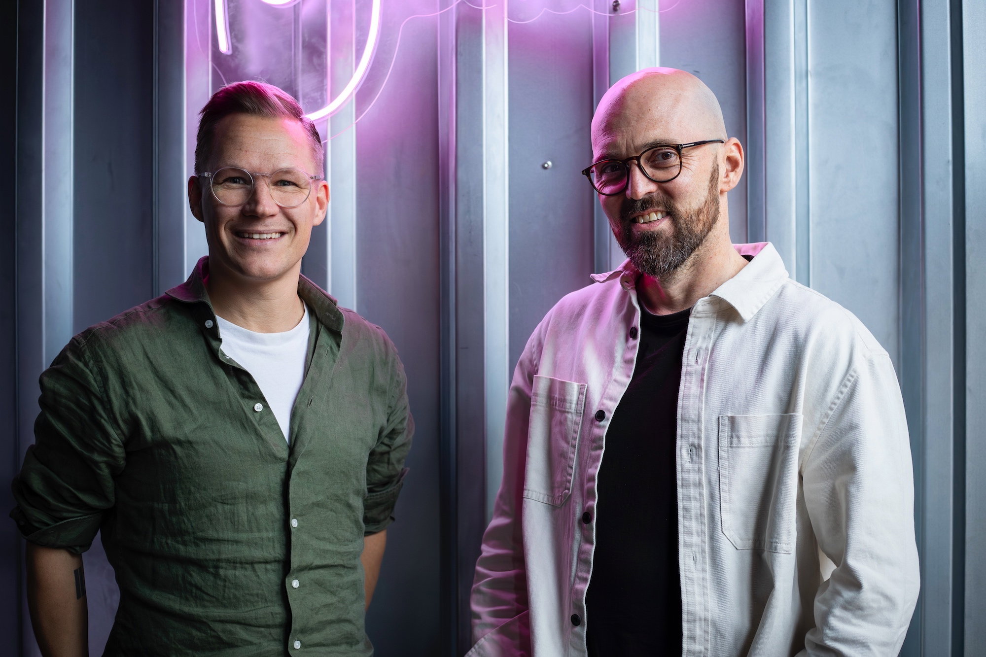 Lars Eiax Kirkholm og Kristoffer Reppen Foto Morten Vinje