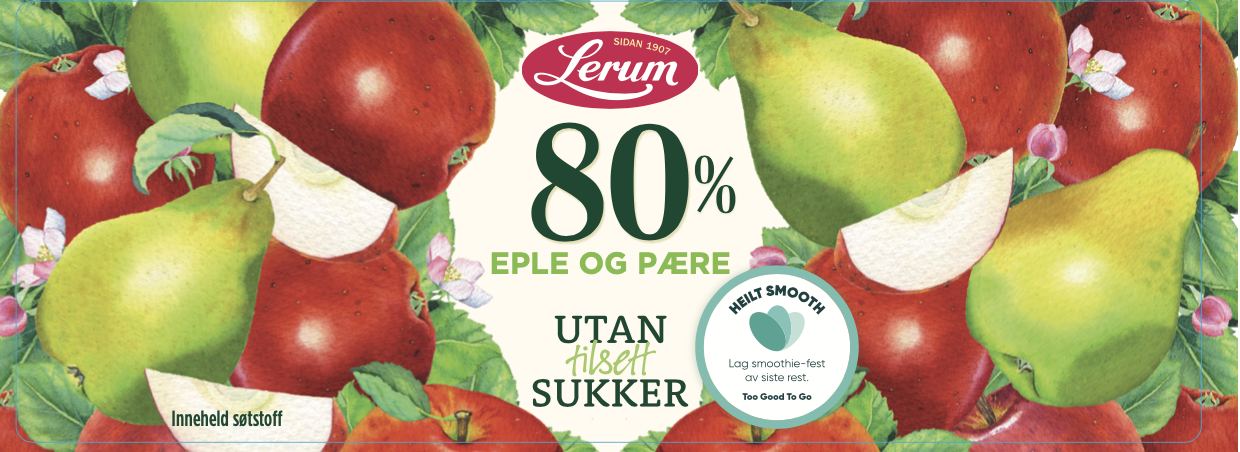 Lerum syltetøy med matreddermerke