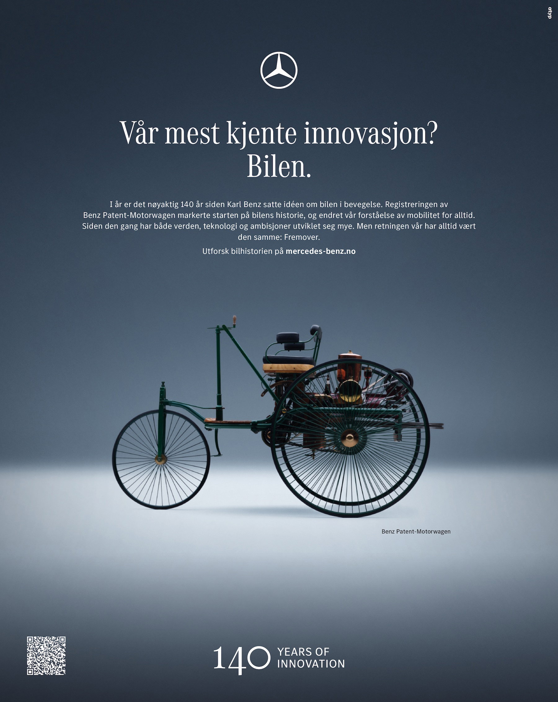 MB 140 Innovasjon bilen