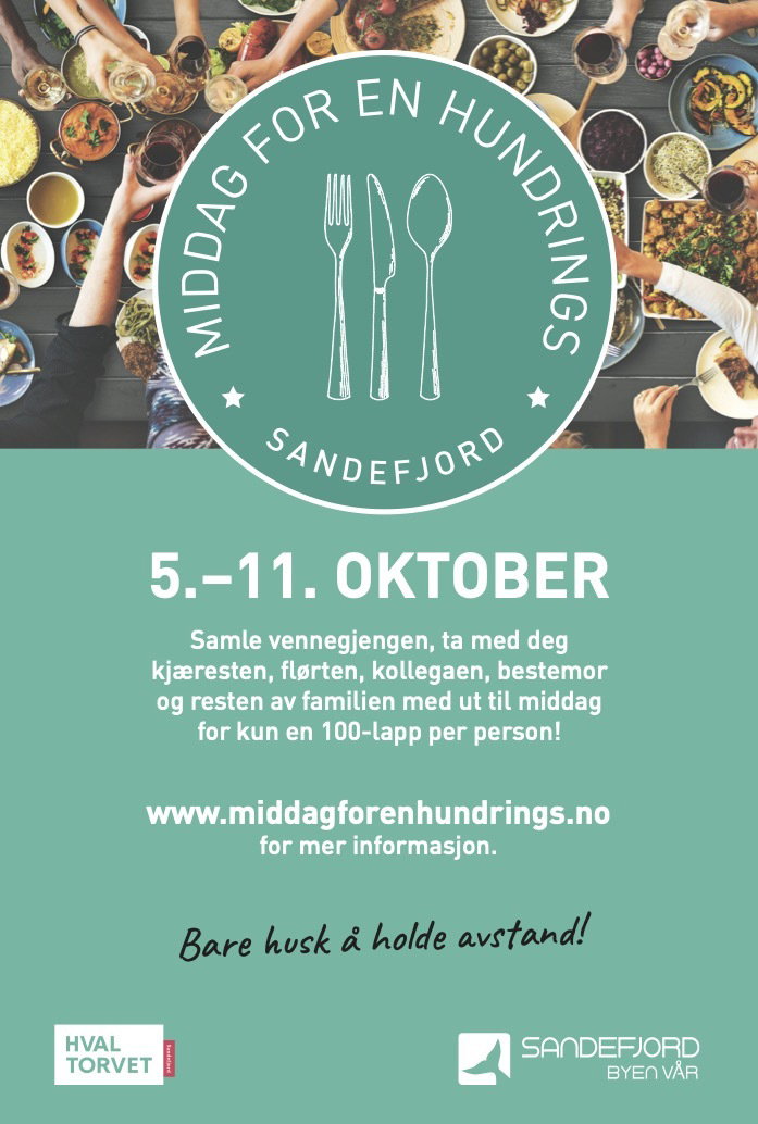 Middag for en hundrings