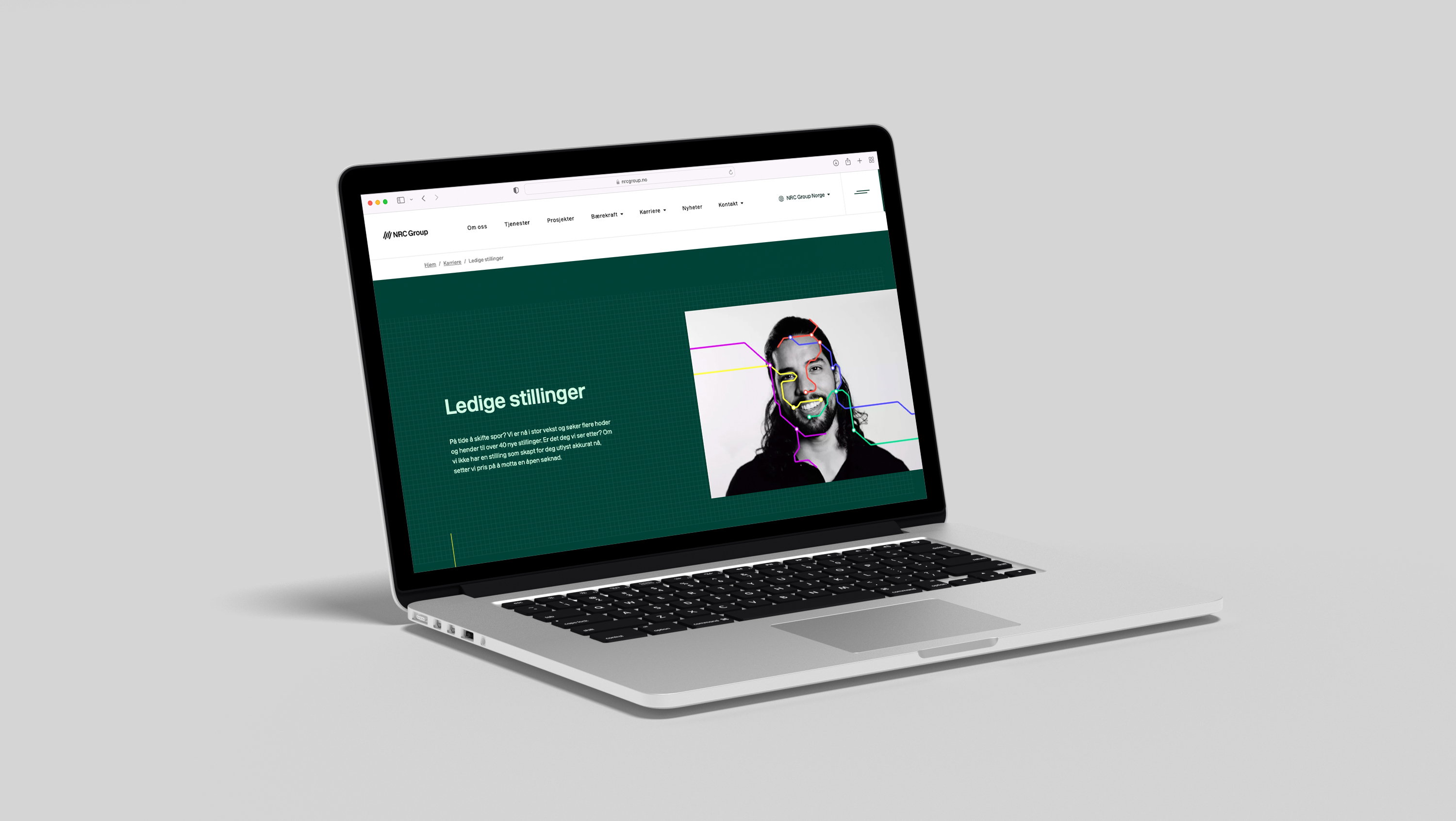Mockup Nettside