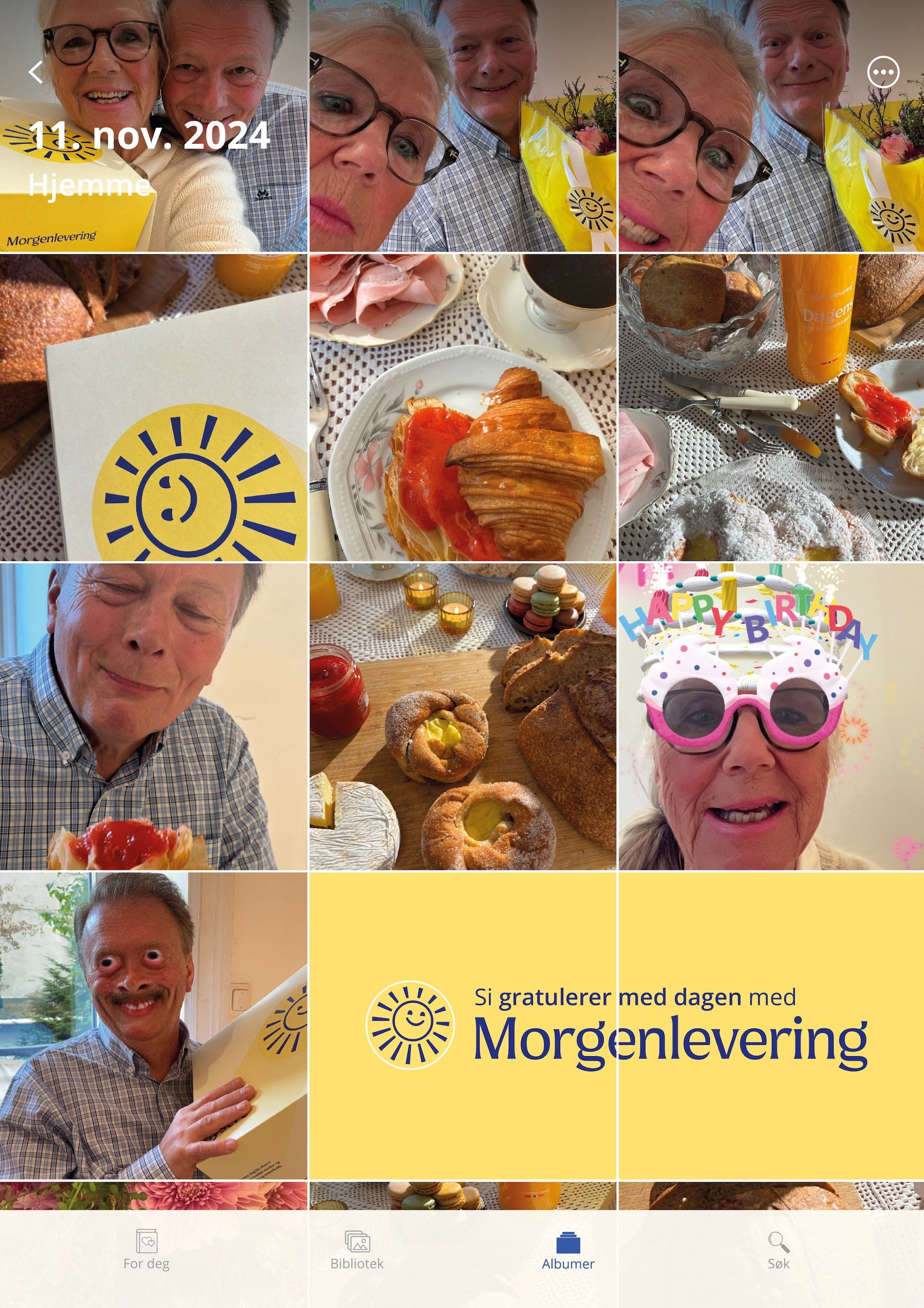 Morgenlevering uttak 1