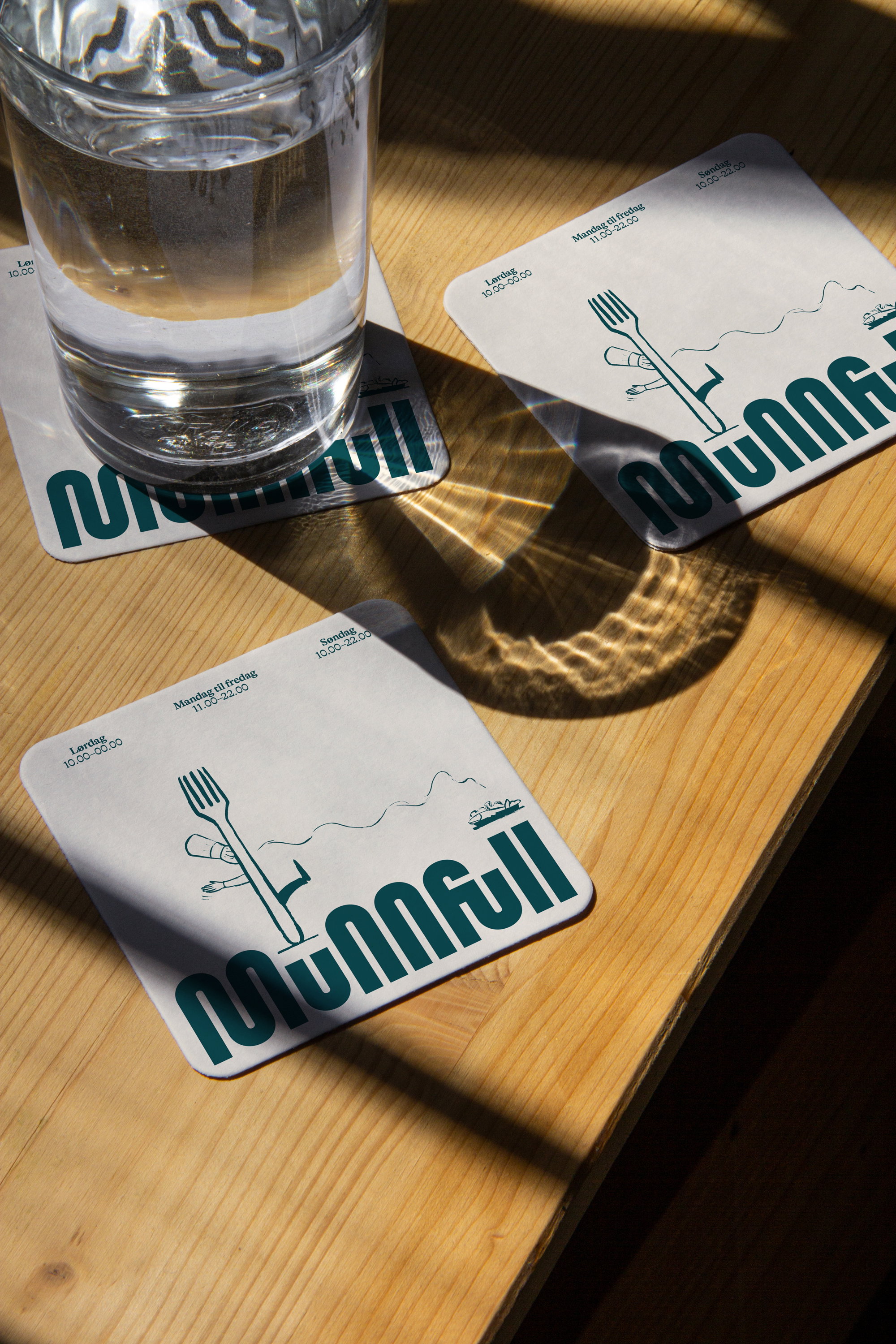 Munnfull Coasters
