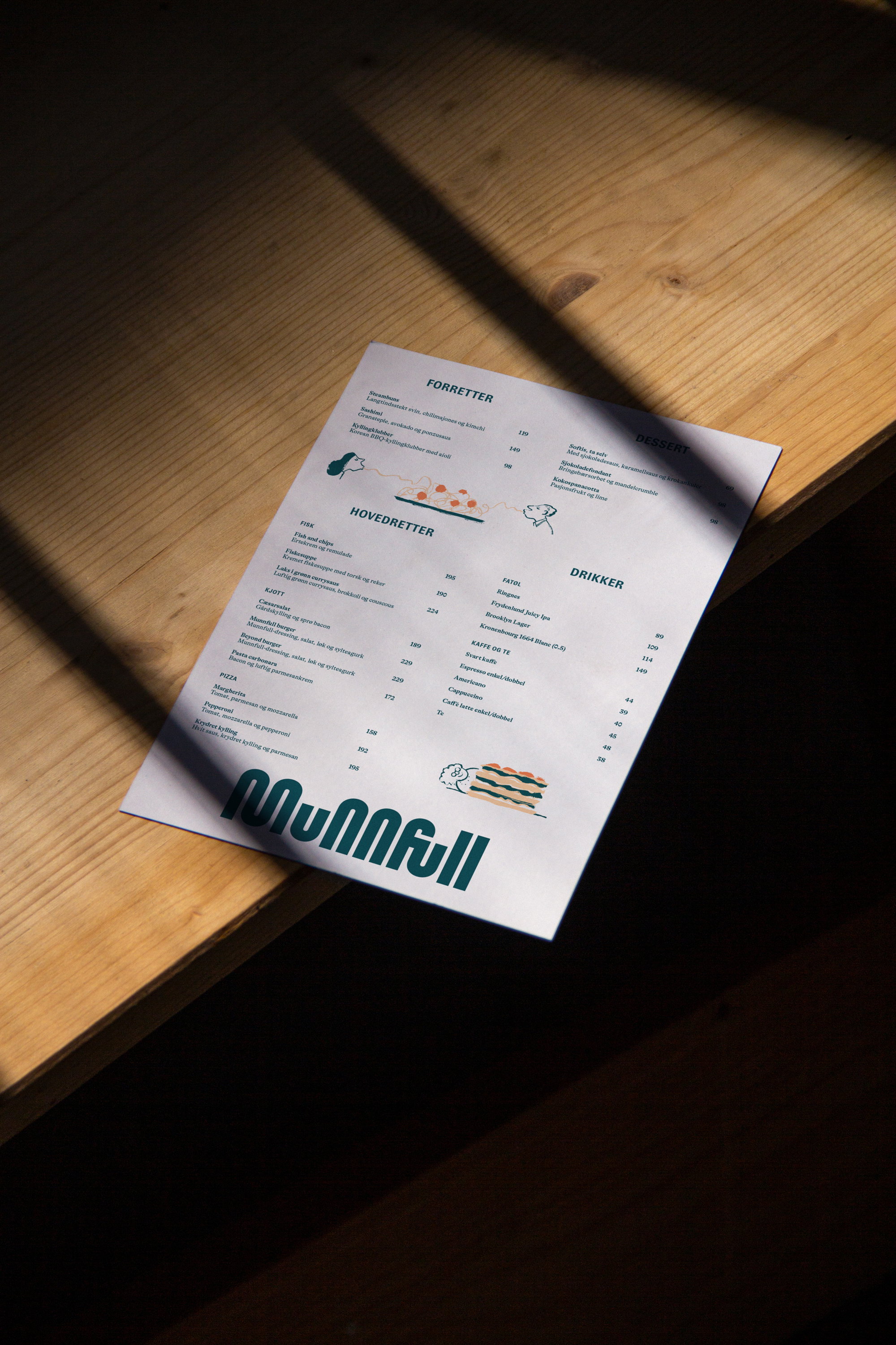 Munnfull Menu