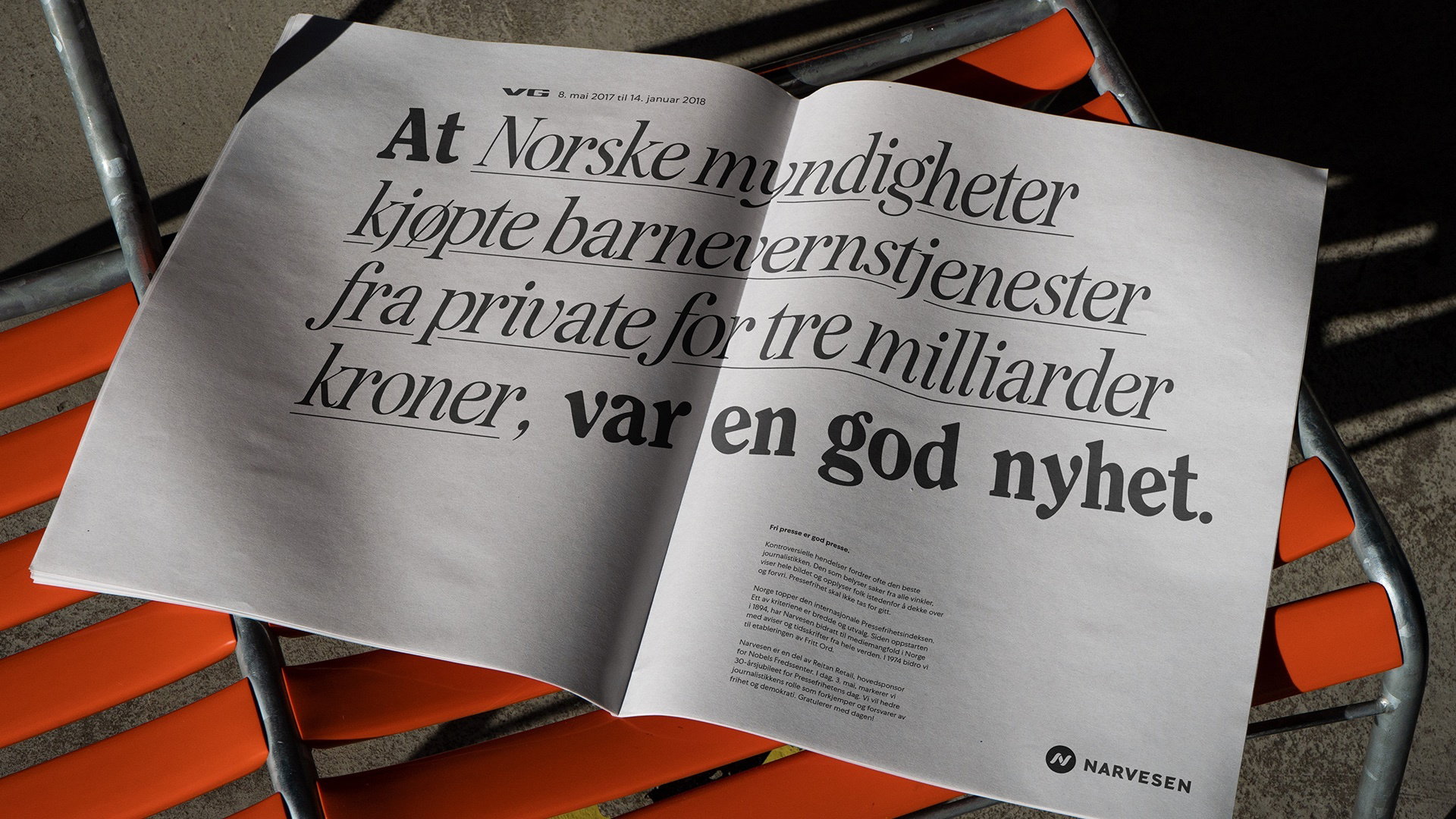 Narvesen Pressefrihet 1