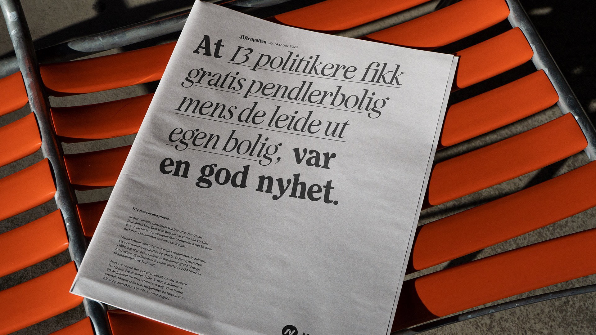 Narvesen Pressefrihet 3